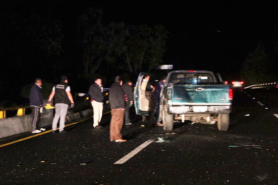 Un joven murió tras chocar contra el muro de contención
