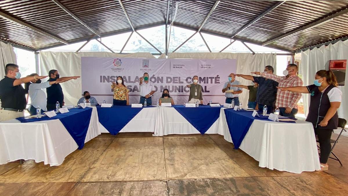 Instalan el Comité de Salud Municipal en Yecapixtla