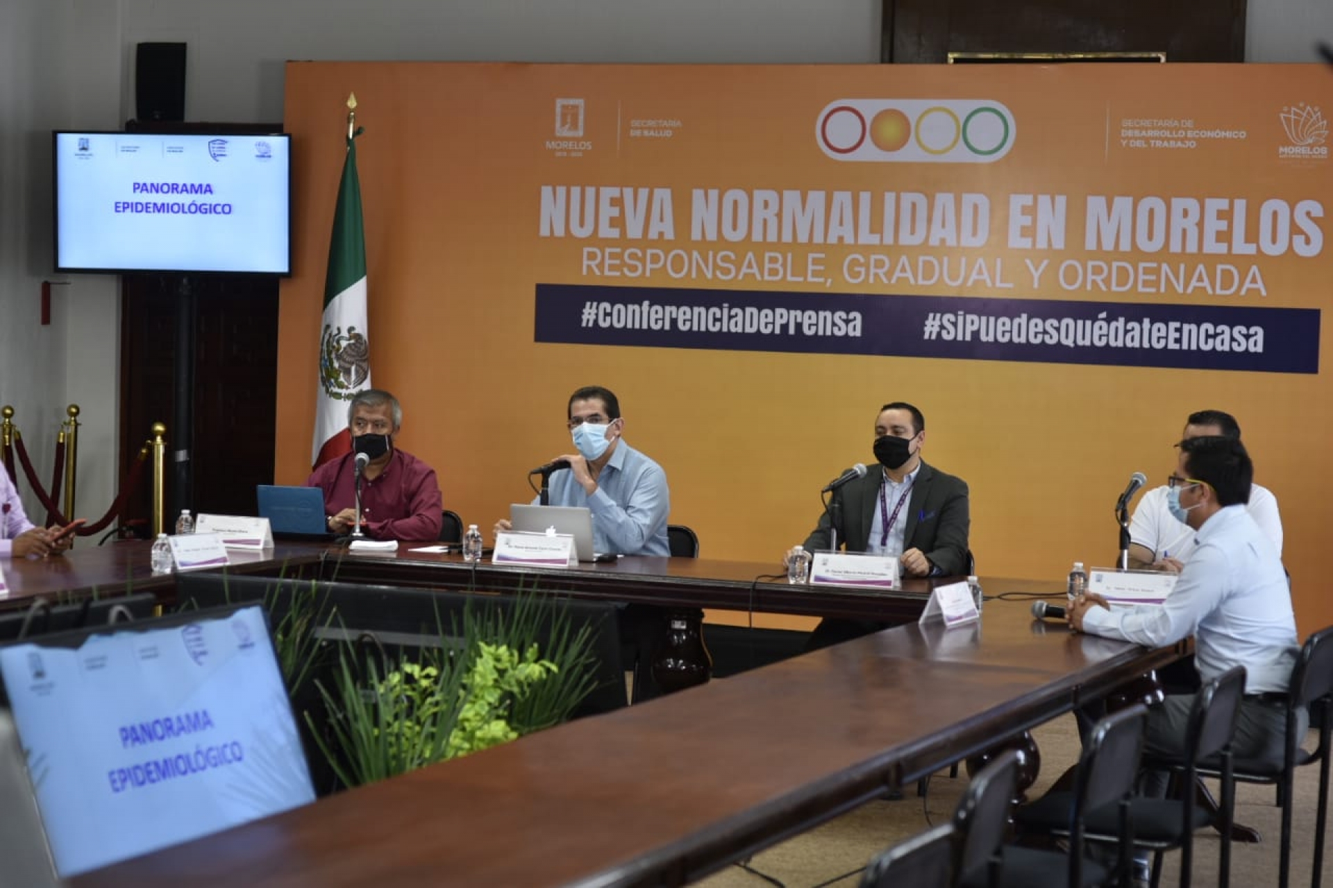 En Morelos, cinco mil 420 casos confirmados acumulados de covid-19 y mil 41 decesos