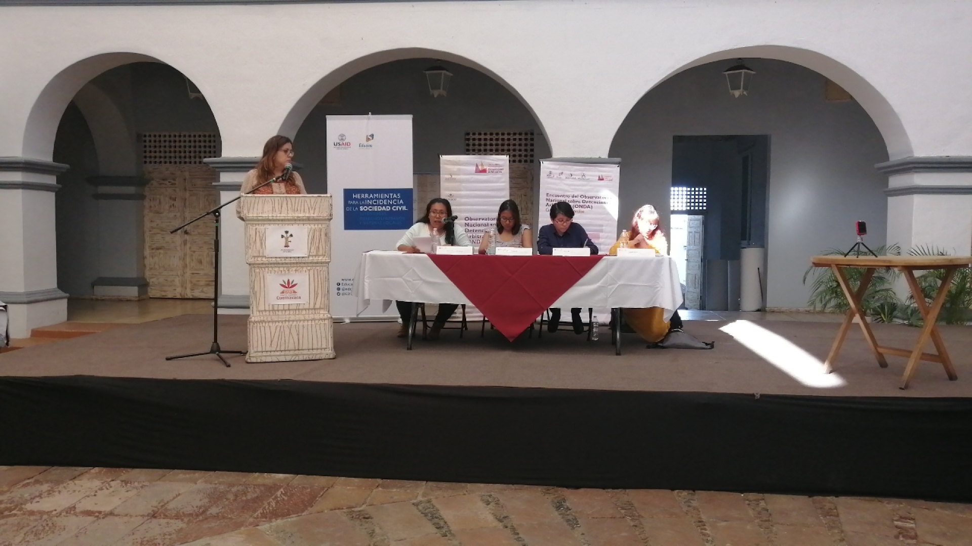 Cuernavaca, sede de encuentro del Observatorio Nacional sobre Detenciones Arbitrarias