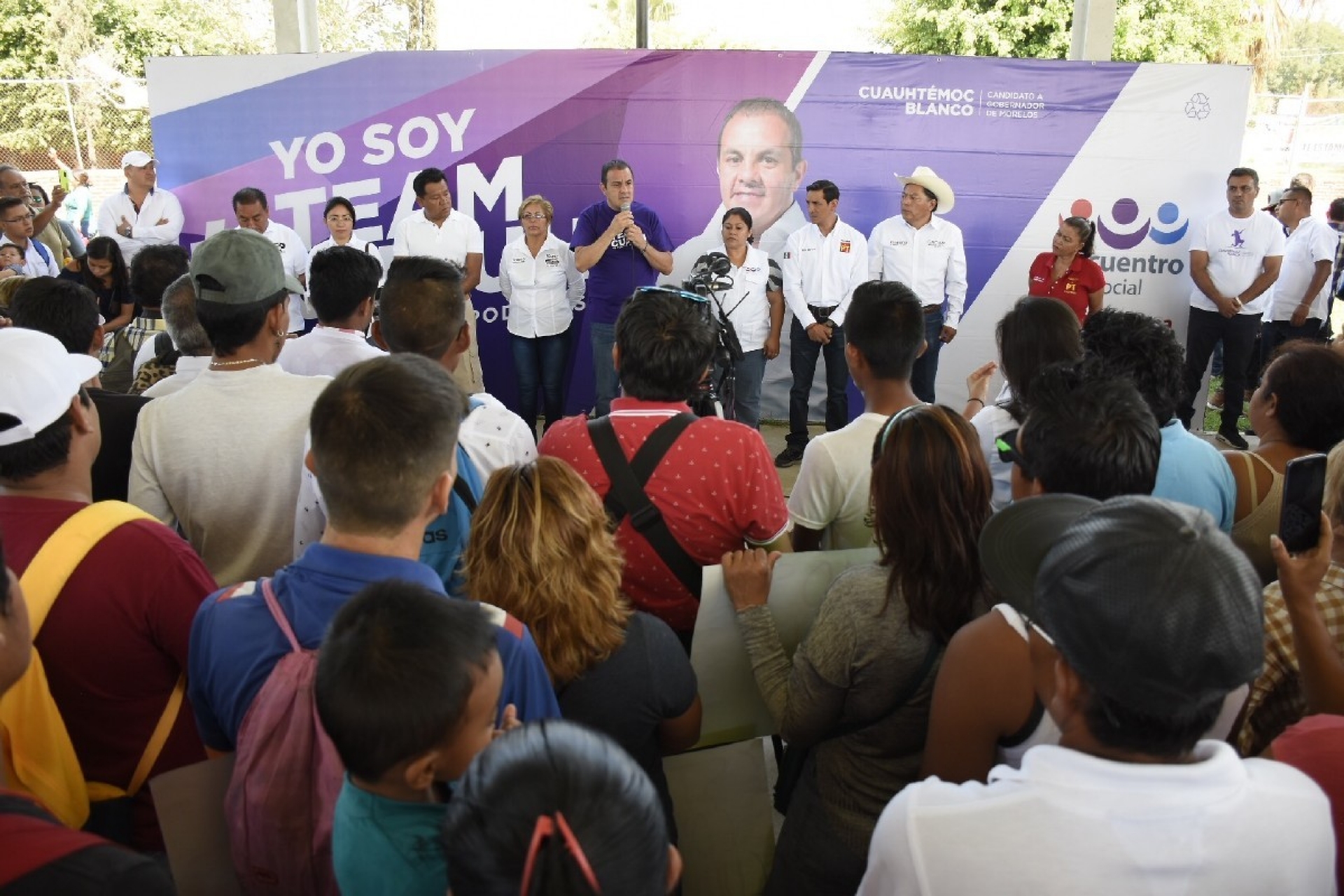 Recorre Blanco la zona oriente de la entidad