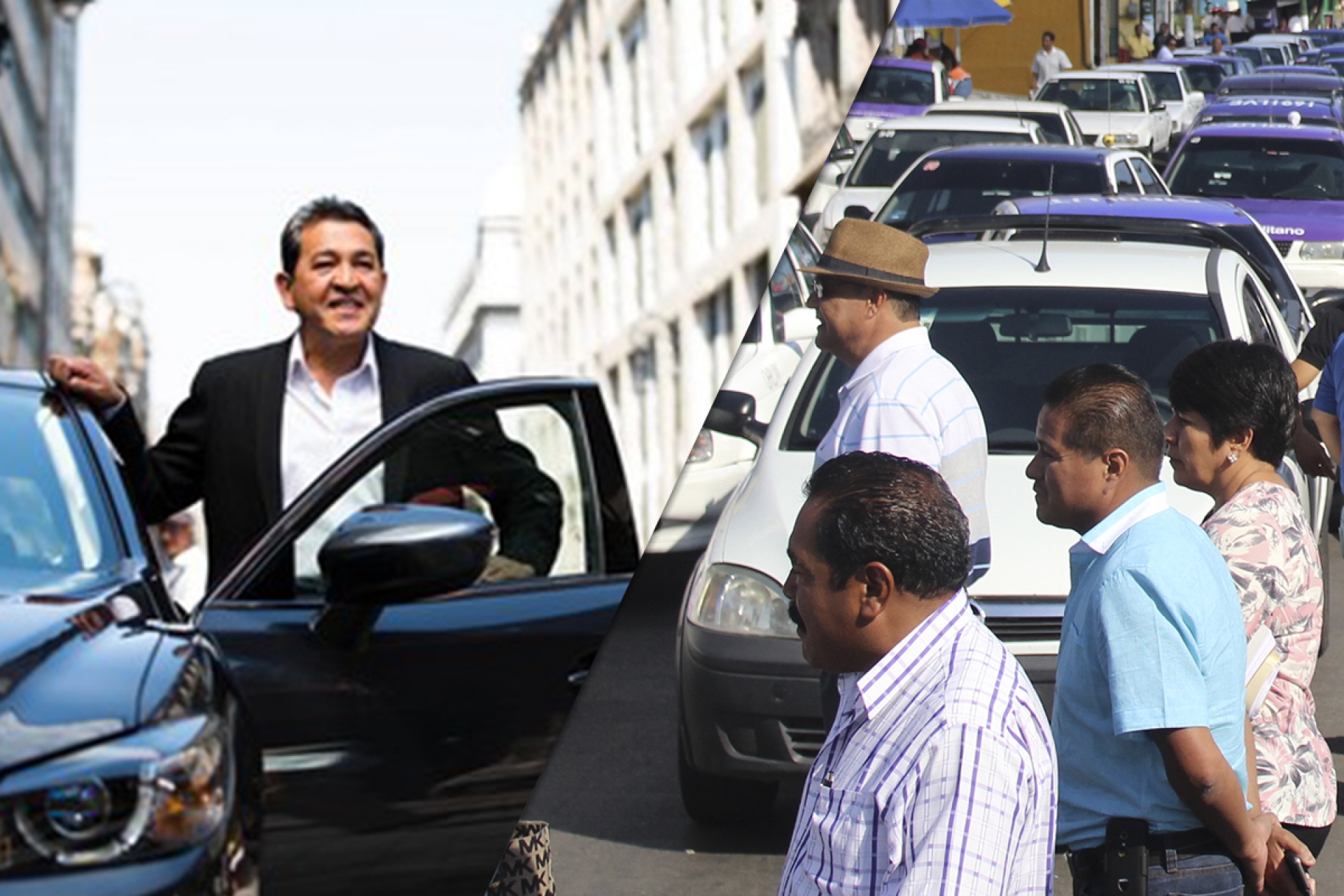 Taxistas amenazan con detener unidades de Uber