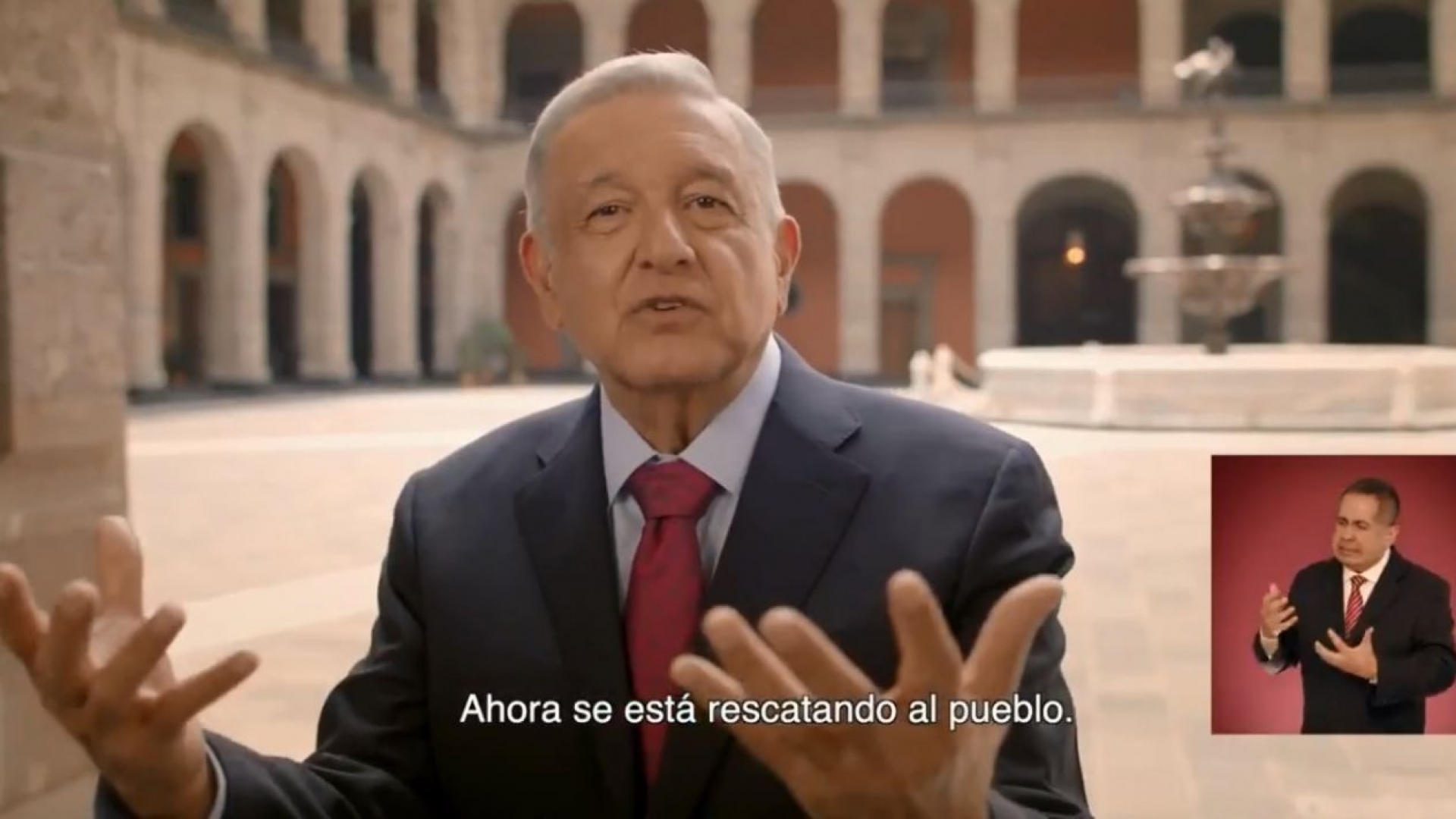 Surgen los primeros spots de AMLO rumbo a su segundo informe