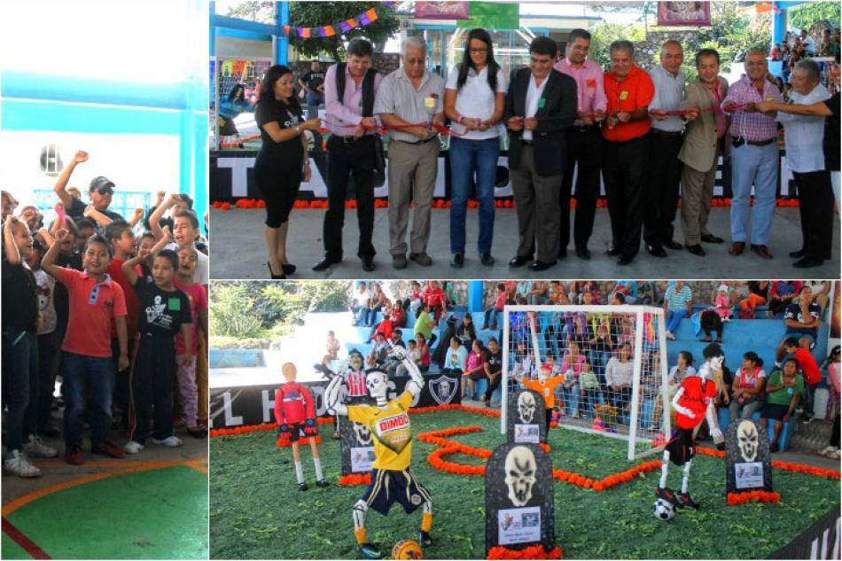La escuela Miguel Hidalgo de Jiutepec montó la ofrenda de Día de Muertos