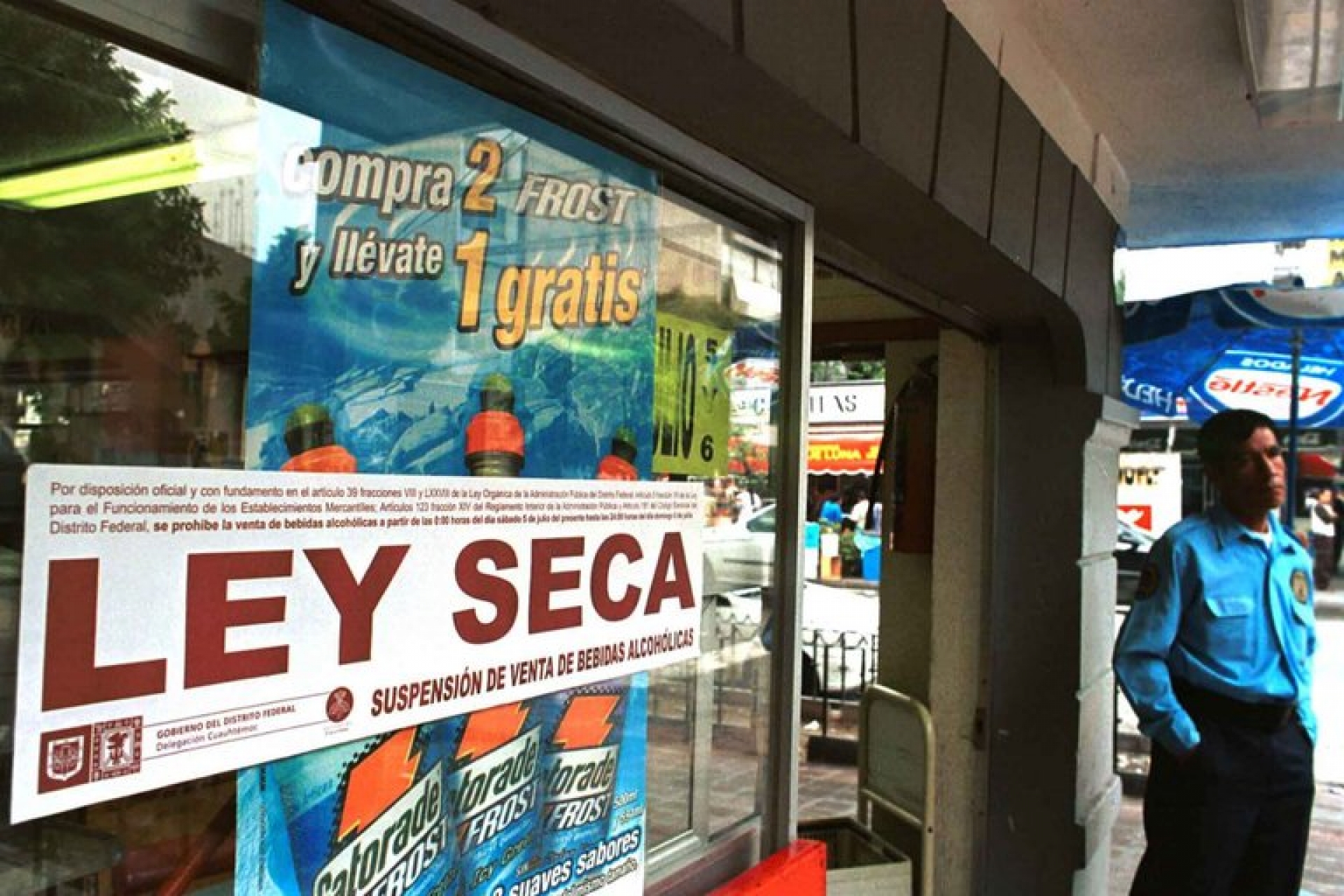 Aplicarán "Ley Seca" los fines de semana por COVID-19