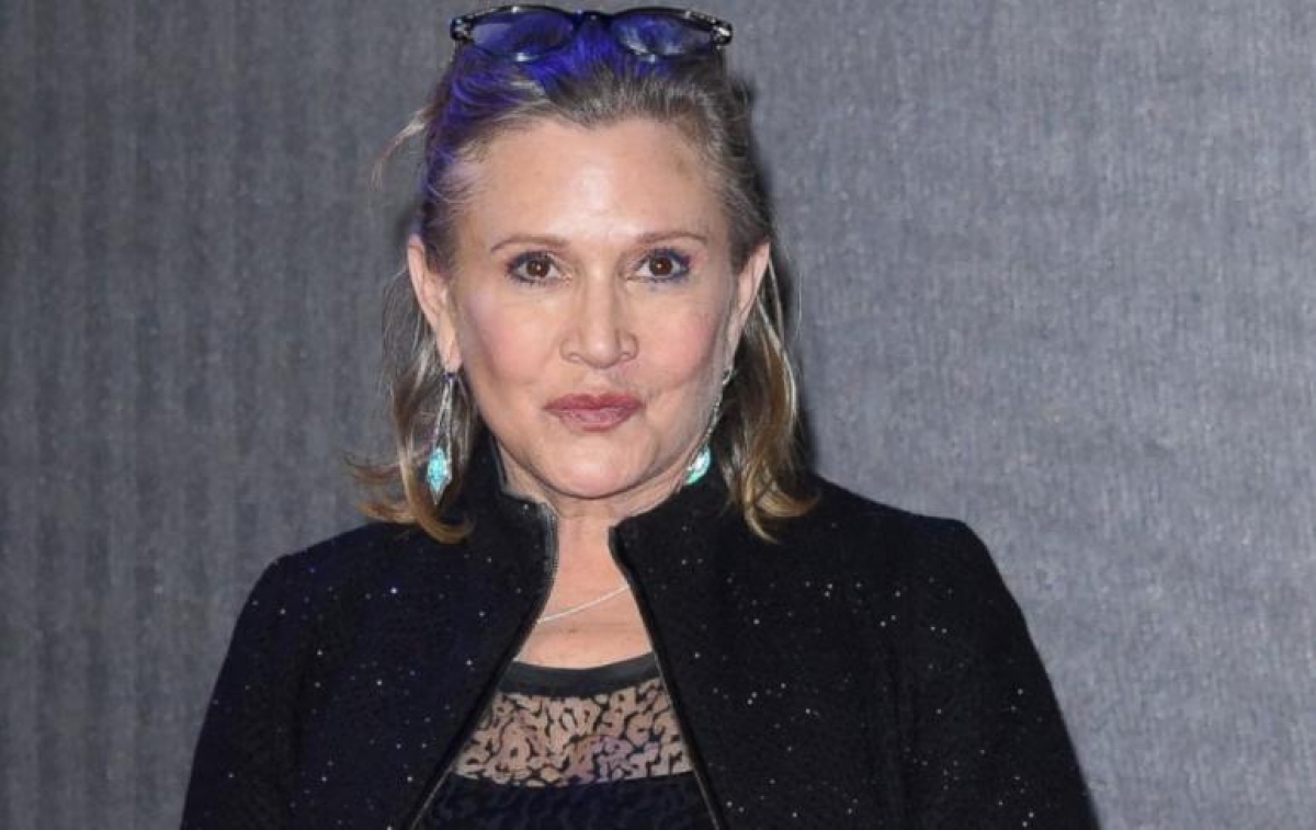 Carrie Fisher terminó grabaciones para el próximo filme de “Star wars”
