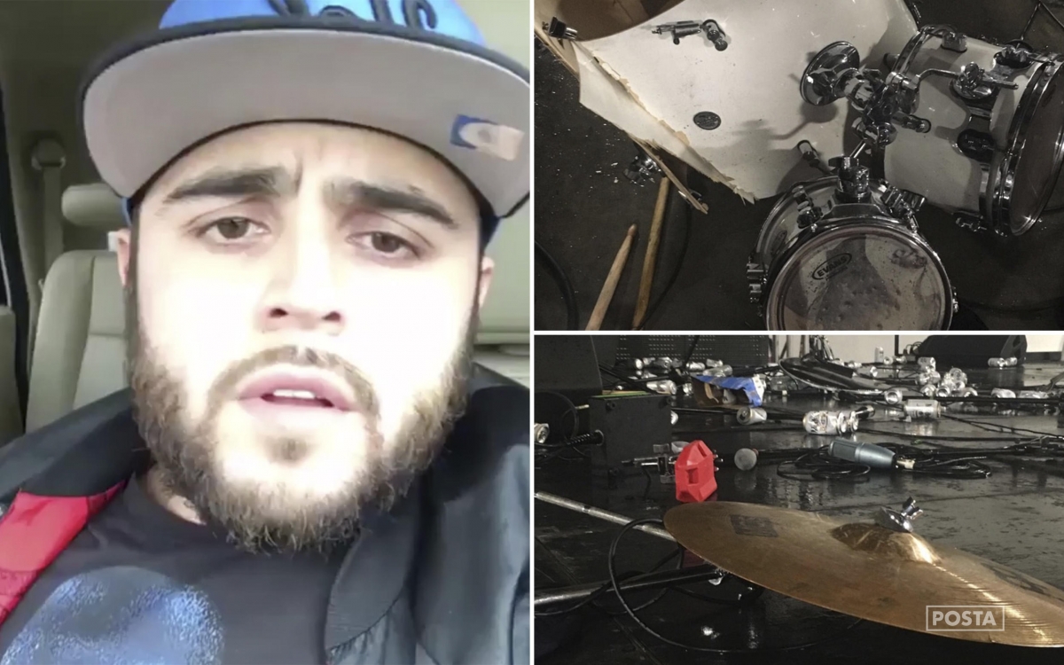 Gerardo Ortiz cancela presentación y fans destrozan el lugar