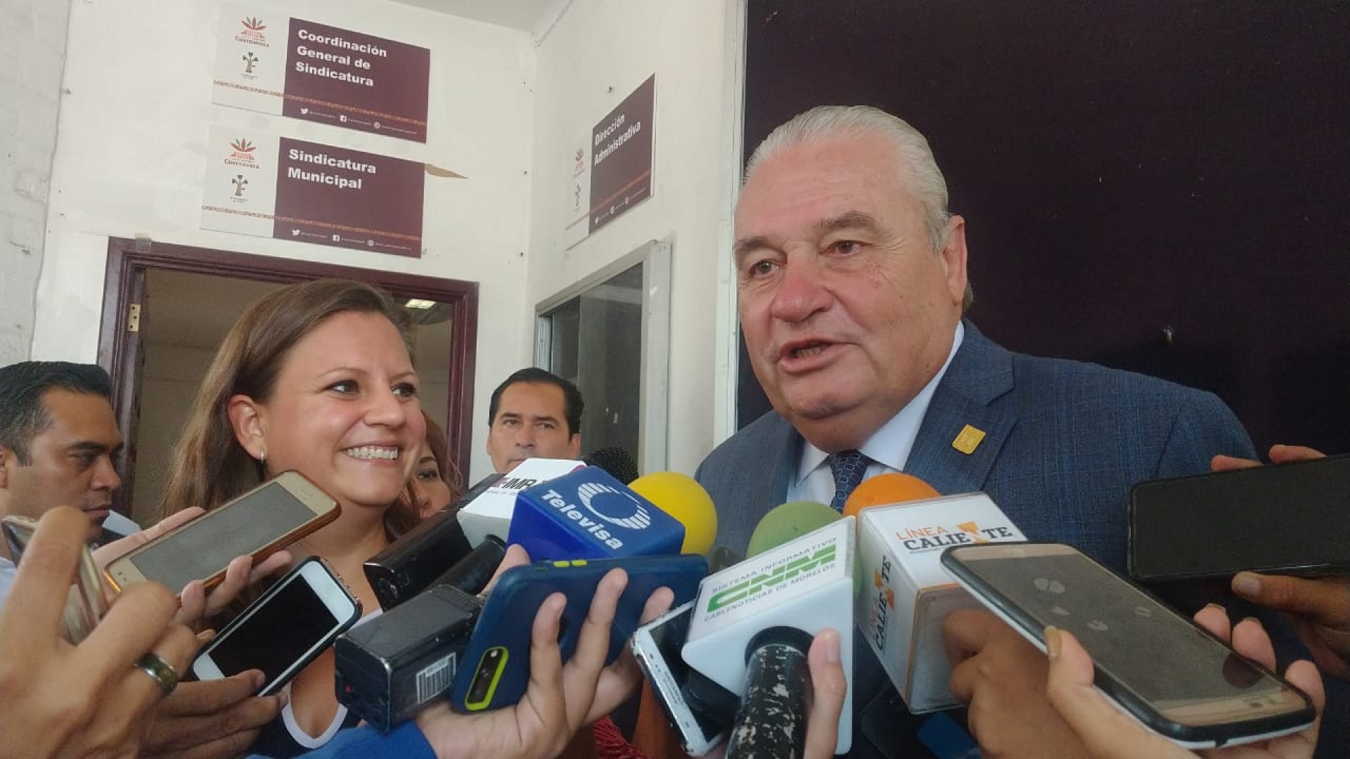 Se reúne Sanz Rivera con la síndica del Ayuntamiento de Cuernavaca