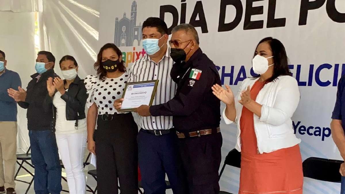 Celebran en Yecapixtla el Día del Policía