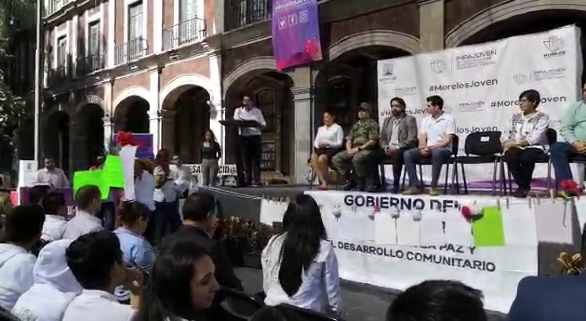 Realizan acto oficial de clausura del Mes de la Juventud, en Cuernavaca