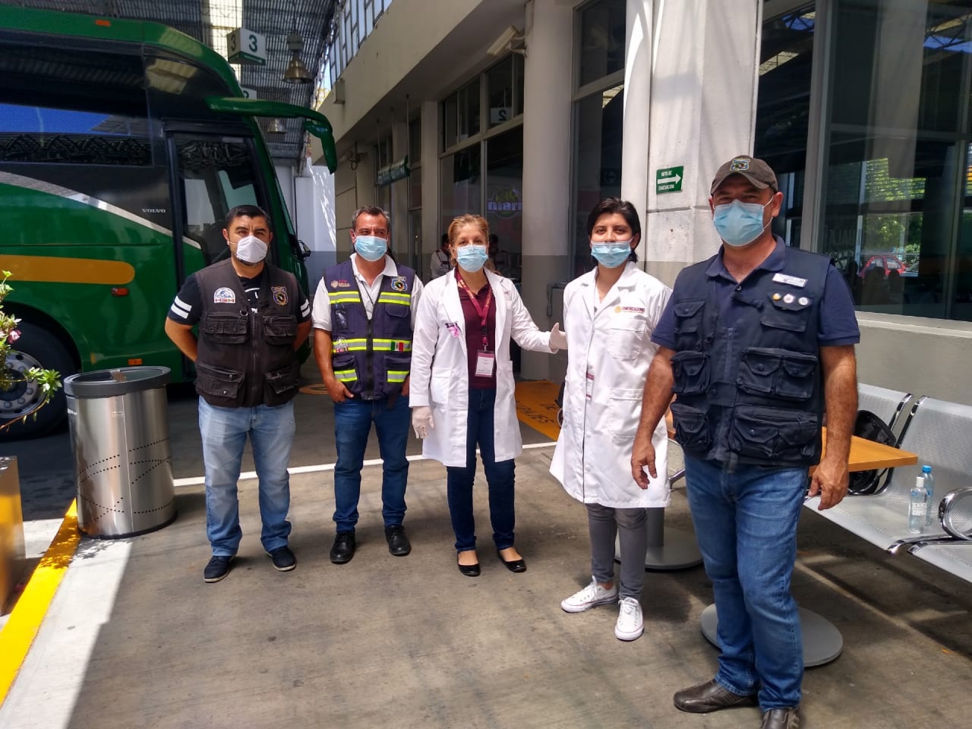 Implementa Centro SCT Morelos medidas en el transporte, ante propagación de Covid-19