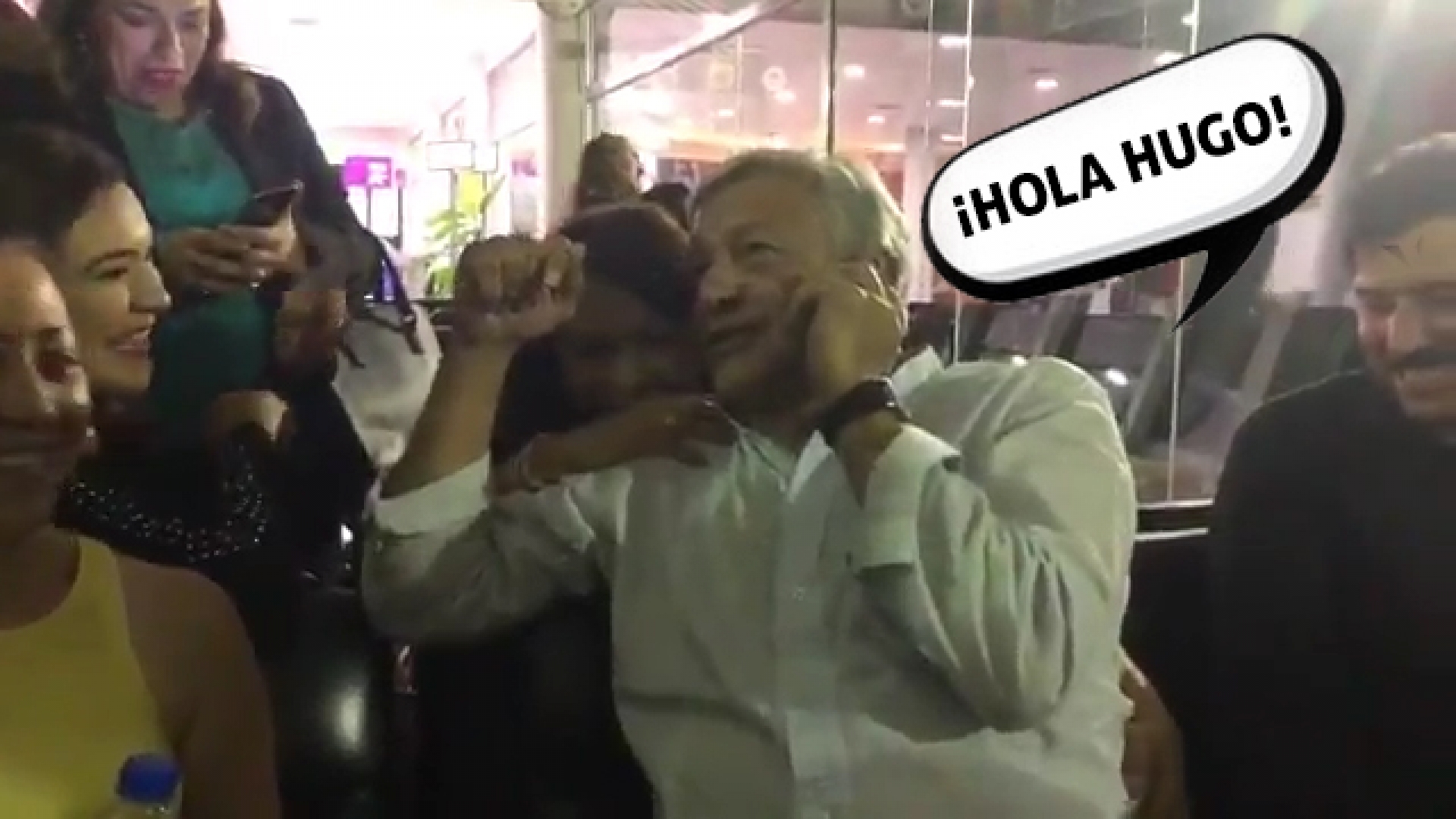 Esposo no creía que su mujer estaba con el presidente, Hugo nunca imaginó que AMLO le llamaría (Video)
