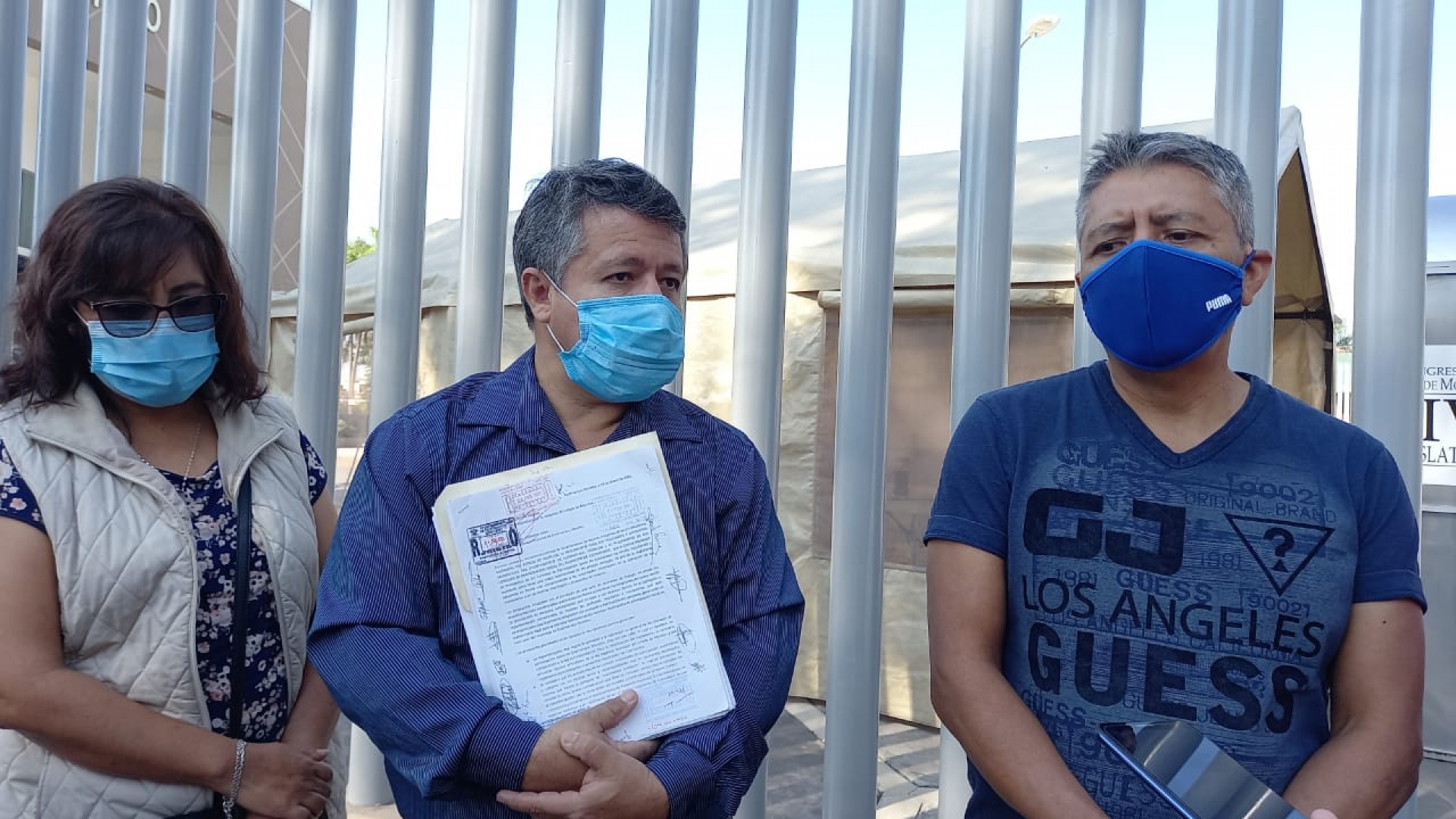 Acuden presidentes de consejos de participación social en Cuernavaca al Congreso