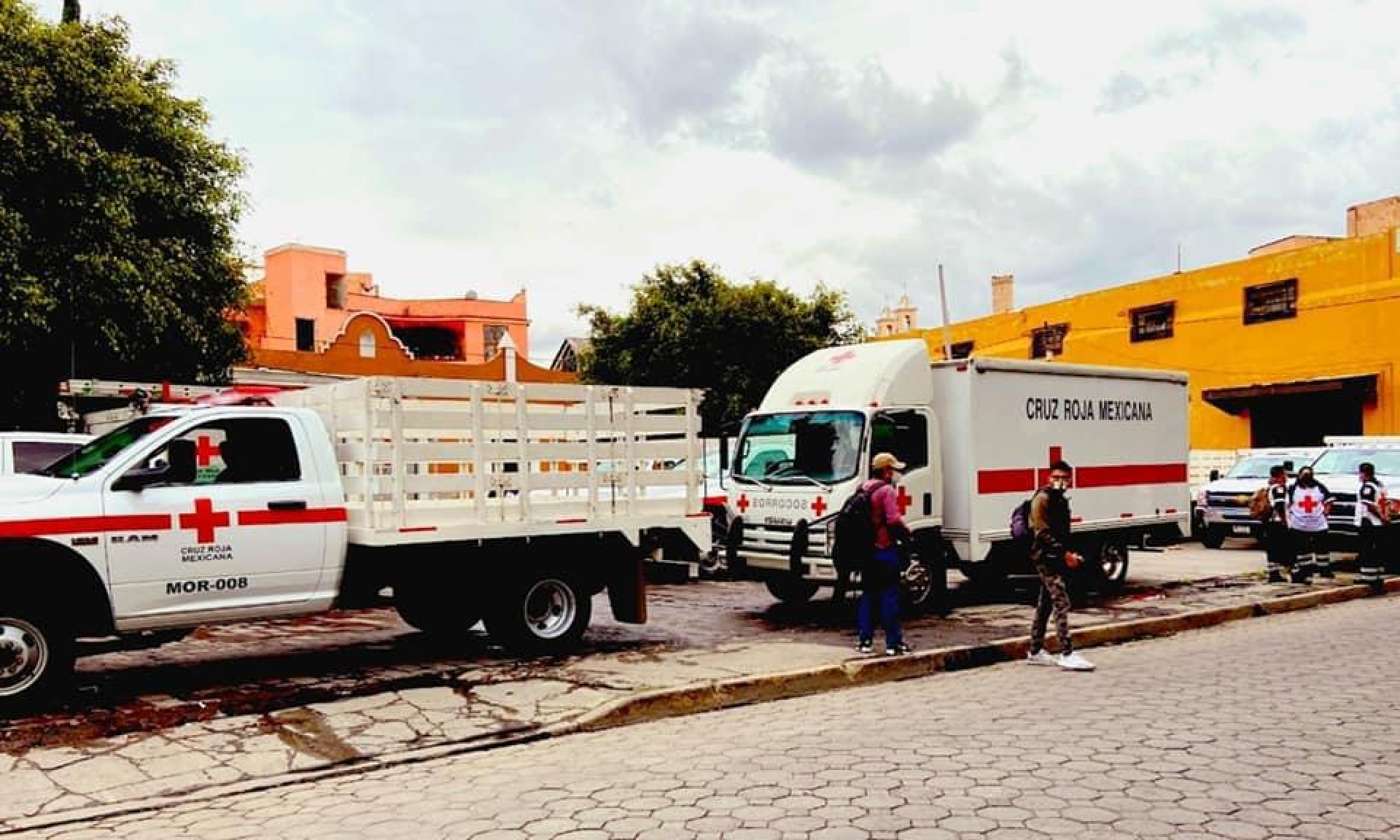 Acuden a Tabasco ocho voluntarios de la delegación Morelos de Cruz Roja