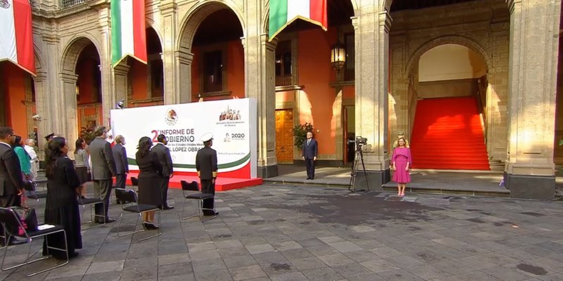 AMLO emite mensaje por Segundo Informe de Gobierno