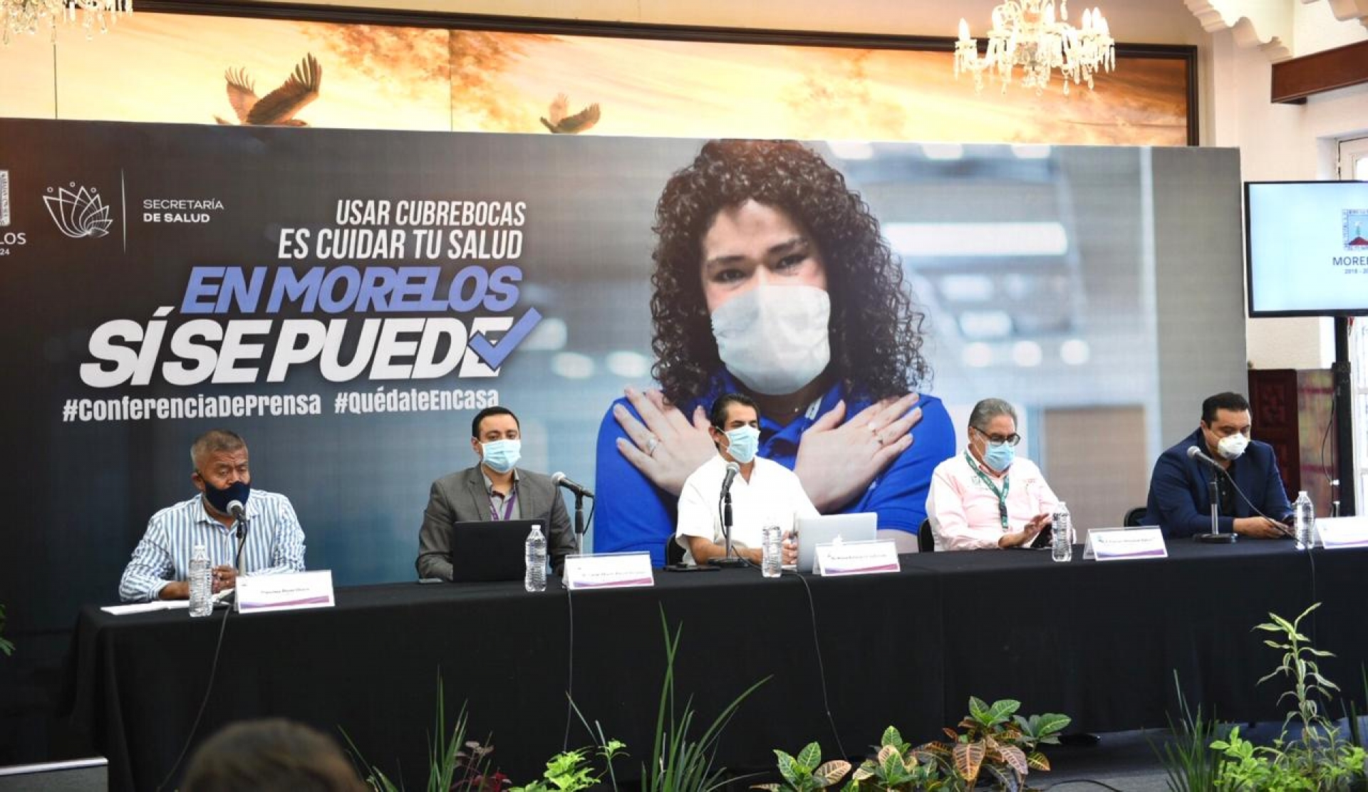 En Morelos, tres mil 271 casos confirmados acumulados de covid-19 y 721 decesos