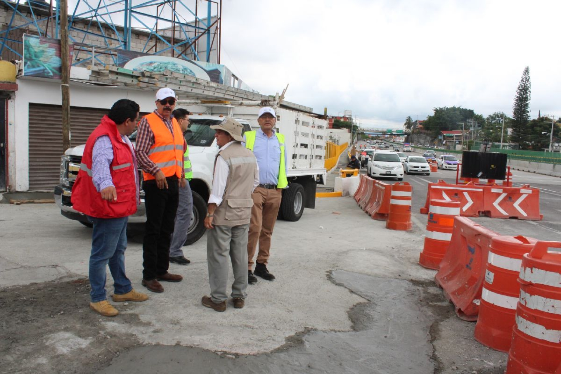 Reconoce SCT que la reparación en el Paso Exprés es provisional