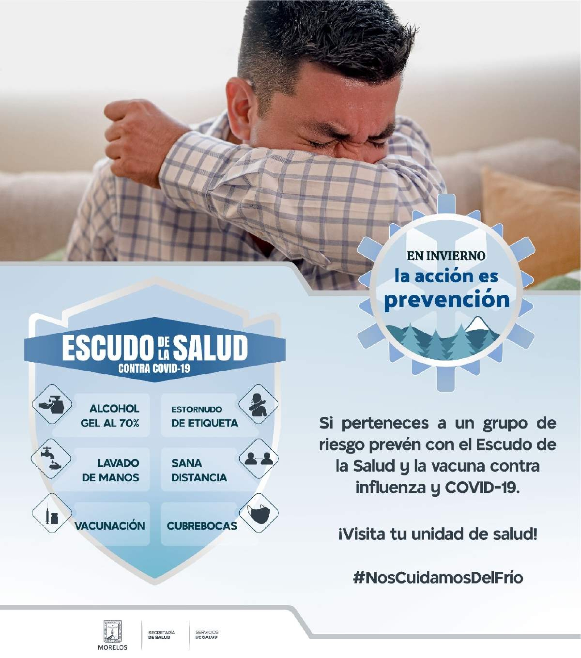 Ya hay cinco decesos por influenza en Morelos