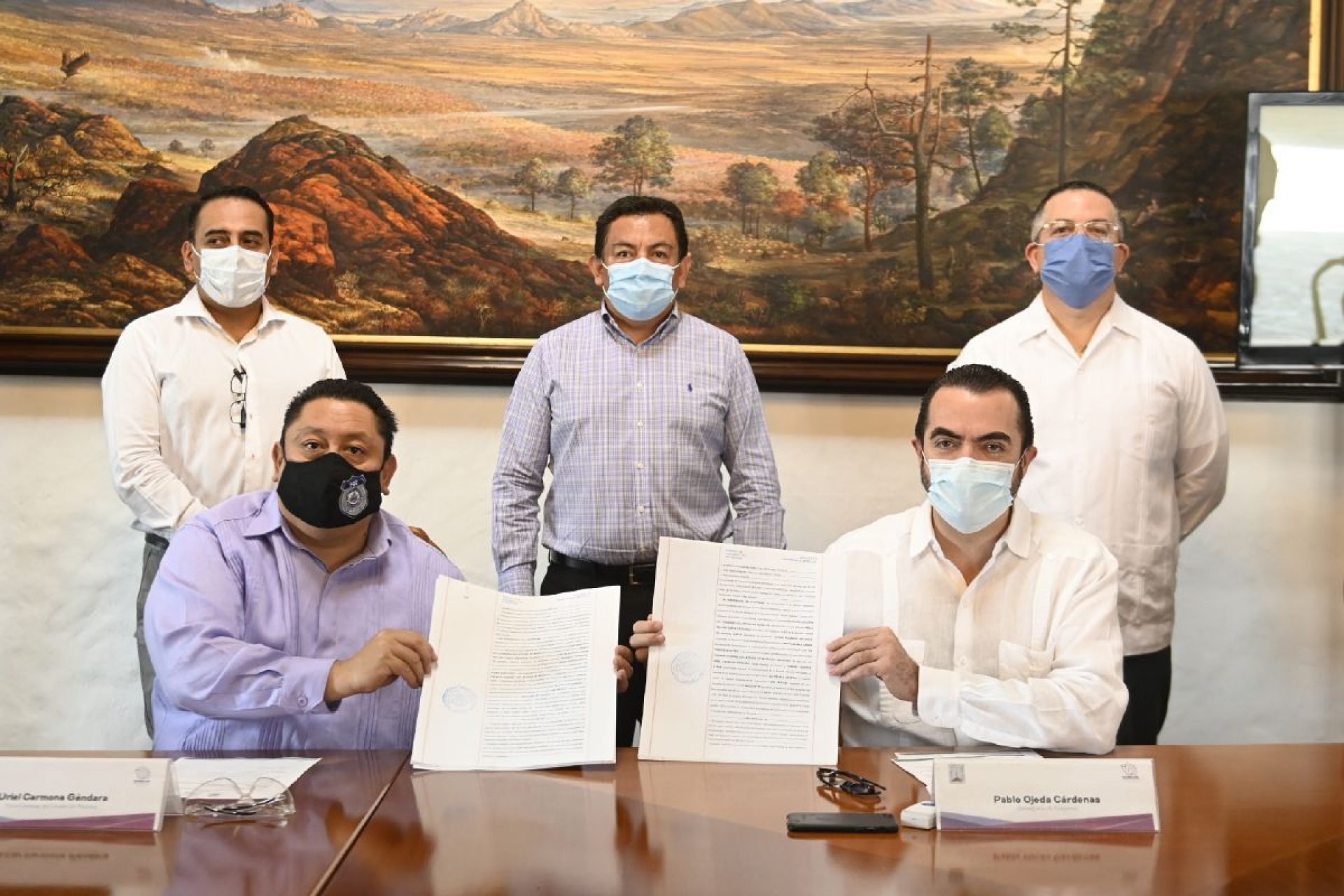 Formaliza Gobierno de Morelos entrega de patrimonio de FGE