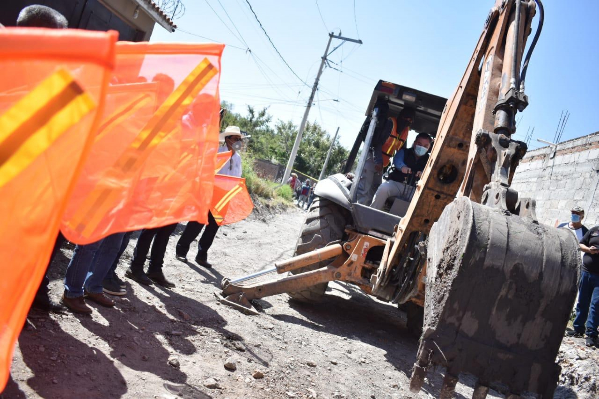 Continúan pavimentaciones en Jiutepec