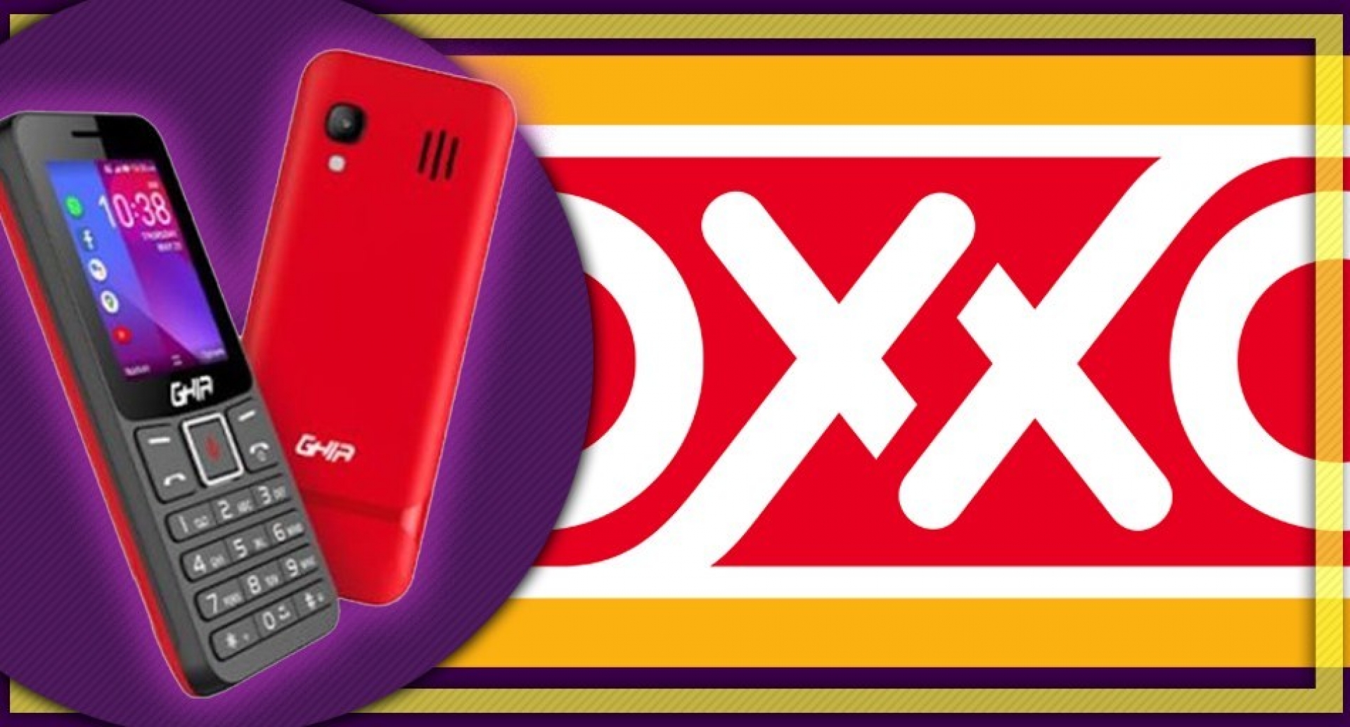 Oxxo lanza smartphone con WhatsApp, Facebook y YouTube, por $599