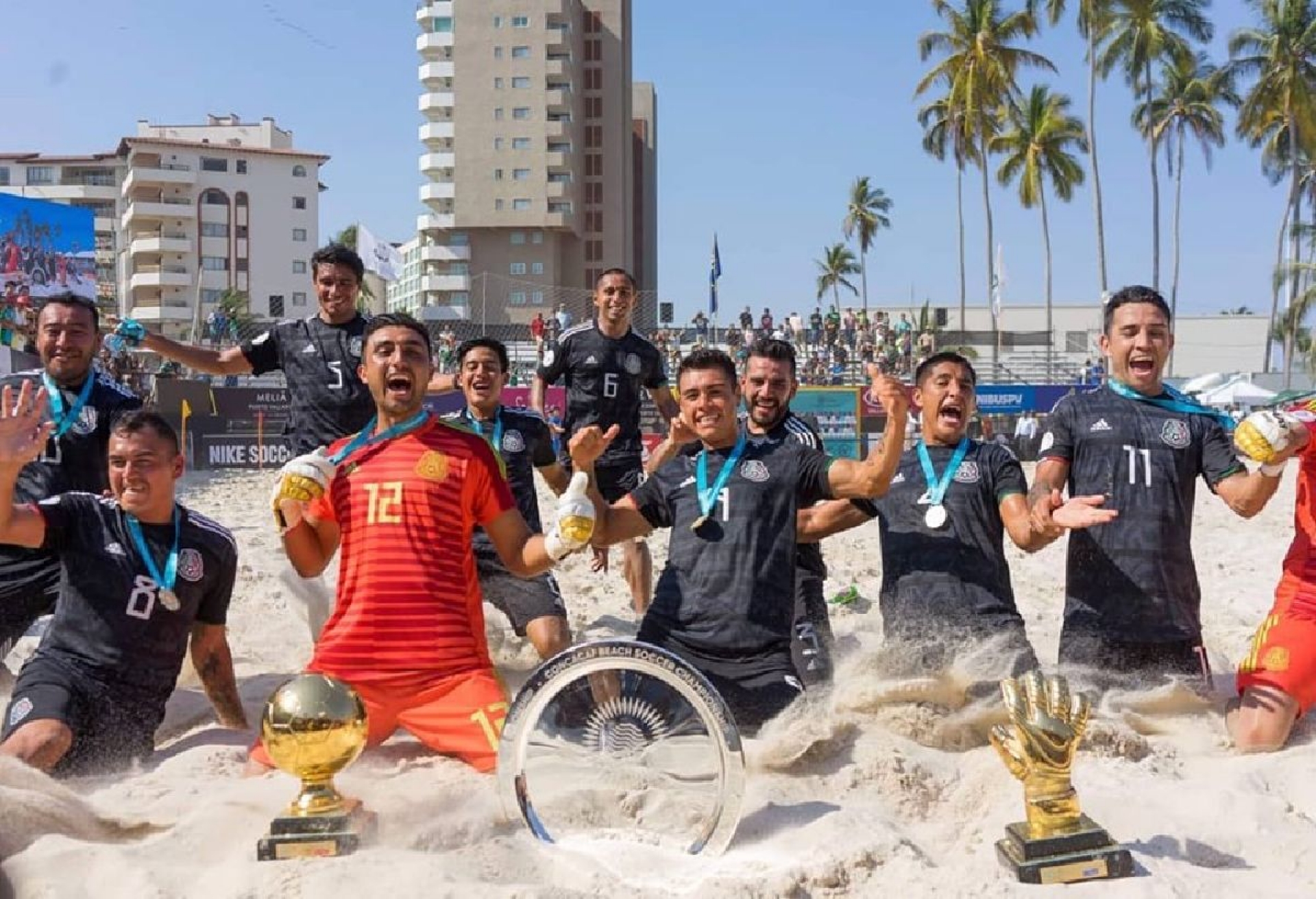 Néstor Salomé se corona con el Tri de Playa en el Campeonato de Beach Soccer de la Concacaf