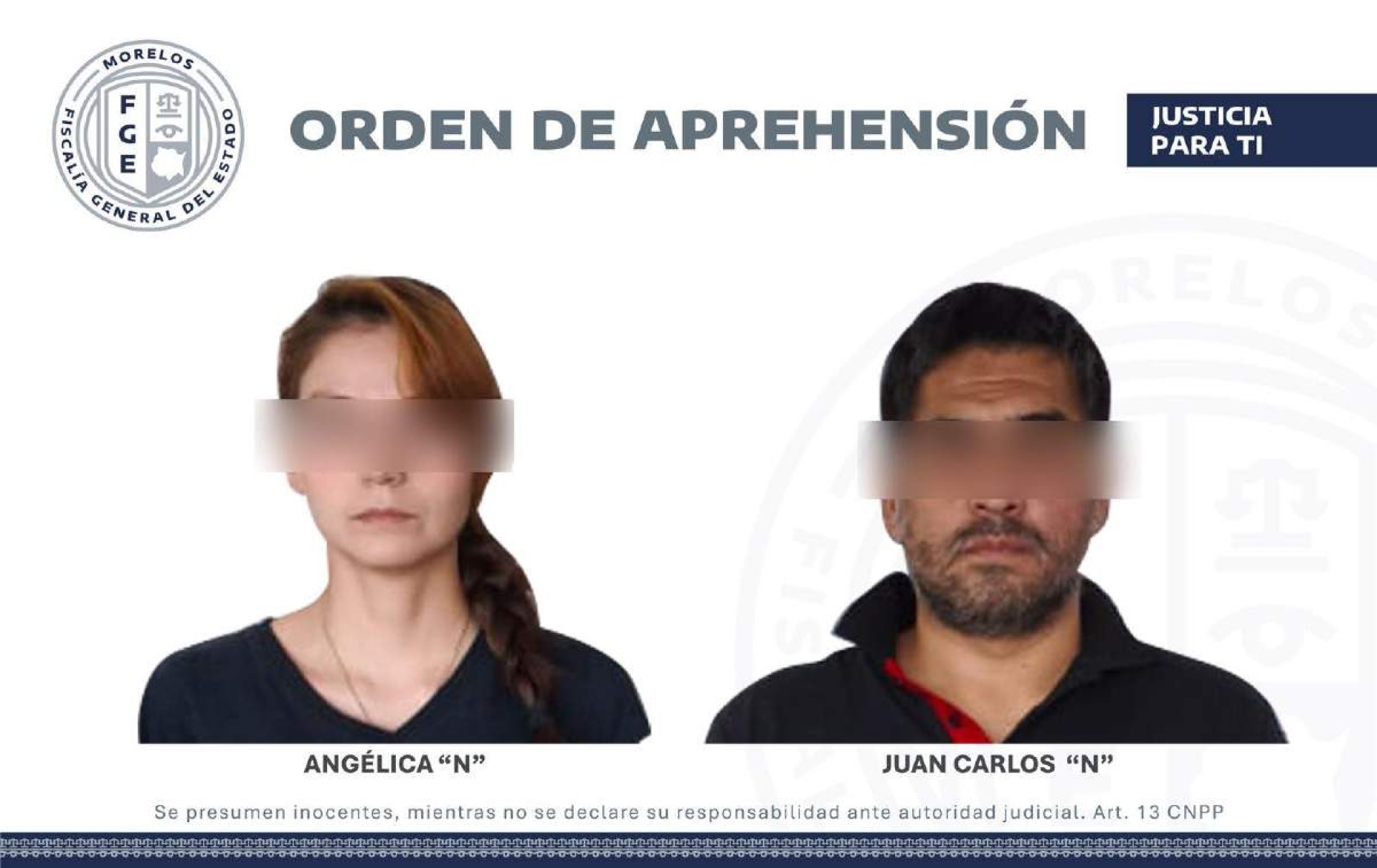 Detiene FGE a dos implicados en muerte de estudiante