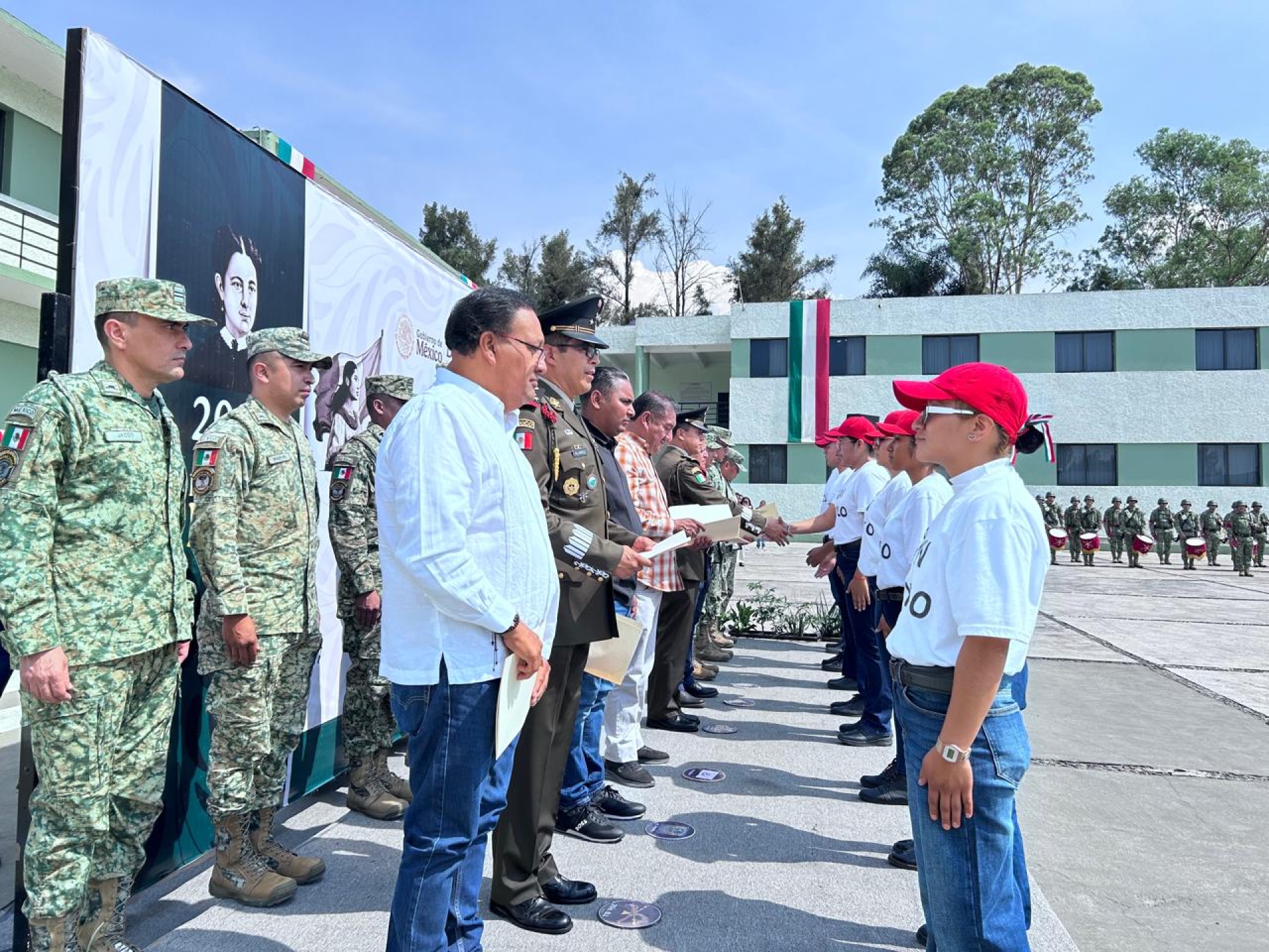 Realizan ceremonia de culminación de actividades del Primer Escalón del Servicio Militar Nacional 2026