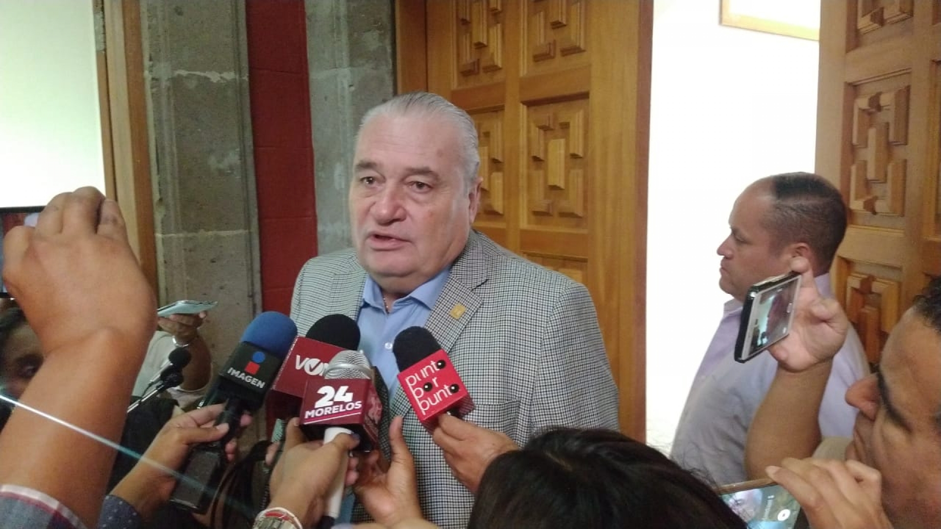 A la espera de investigaciones de FGR respecto a la aparición de mantas: Sanz Rivera