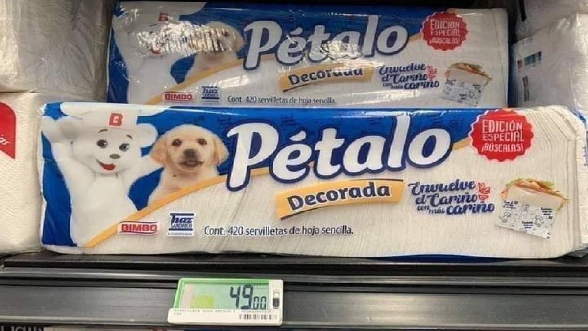 El Osito Bimbo no se va: dejó el pan, pero reapareció en empaques de servilletas