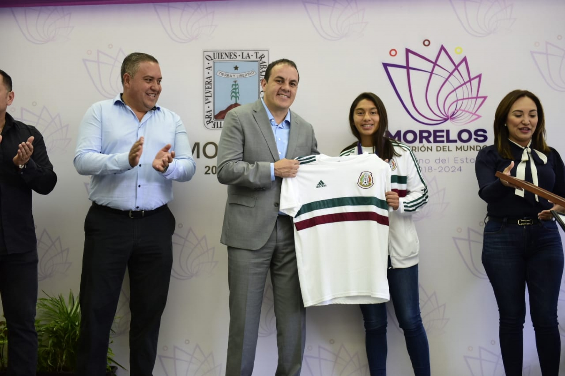 Reconoce gobierno estatal a Fátima Arellano, seleccionada nacional