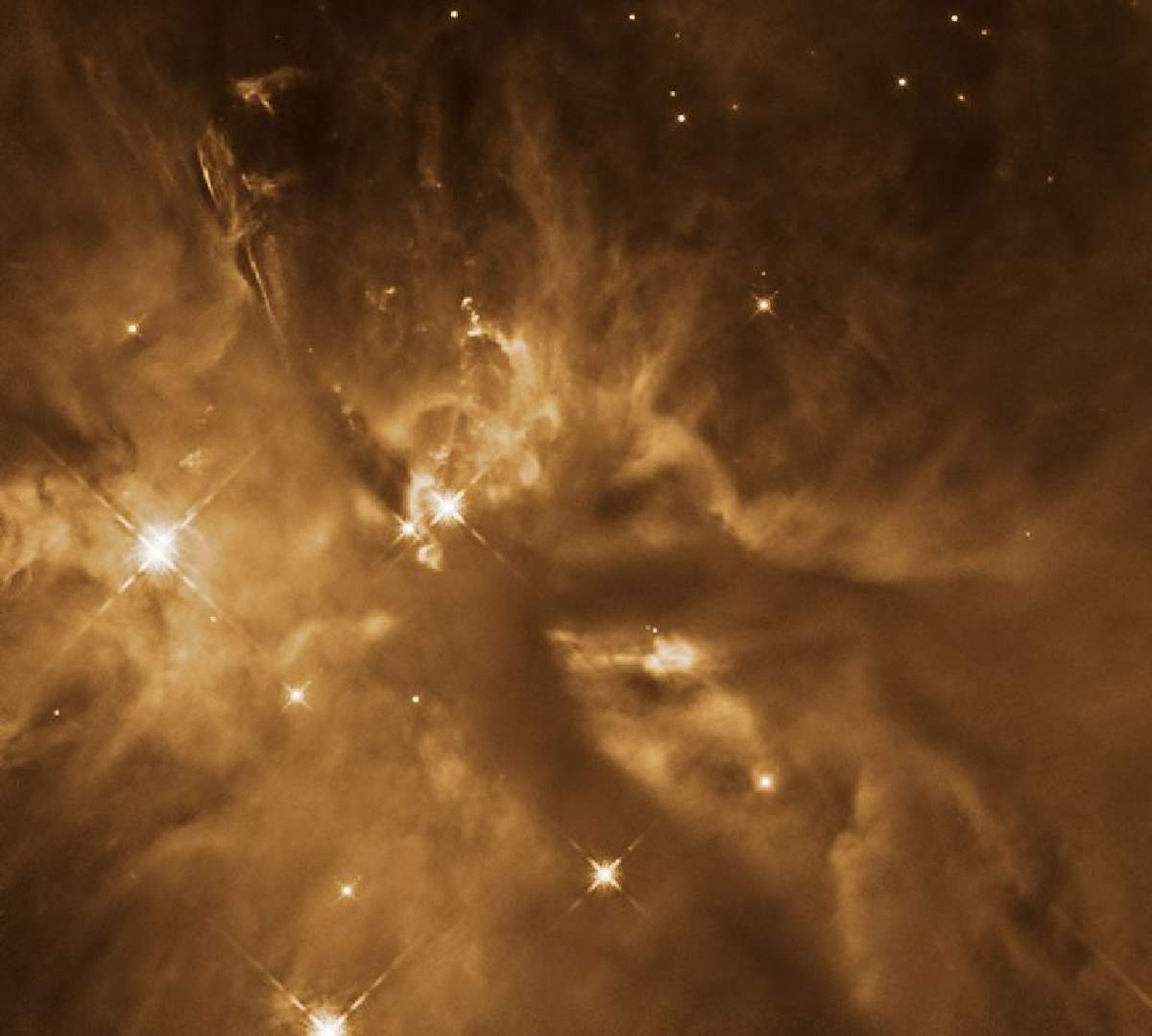 El Hubble observa el nacimiento de nuevas estrellas en Orión