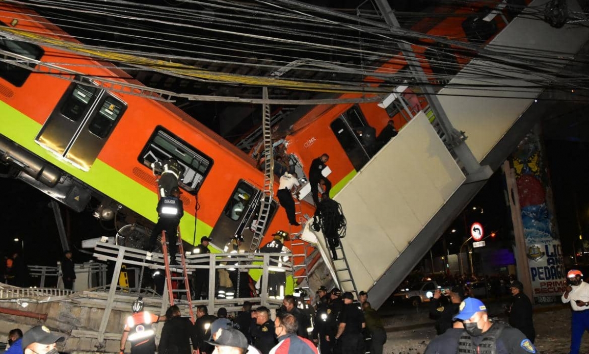 "Falla estructural", causa del accidente en la Línea 12 del Metro de la CDMX