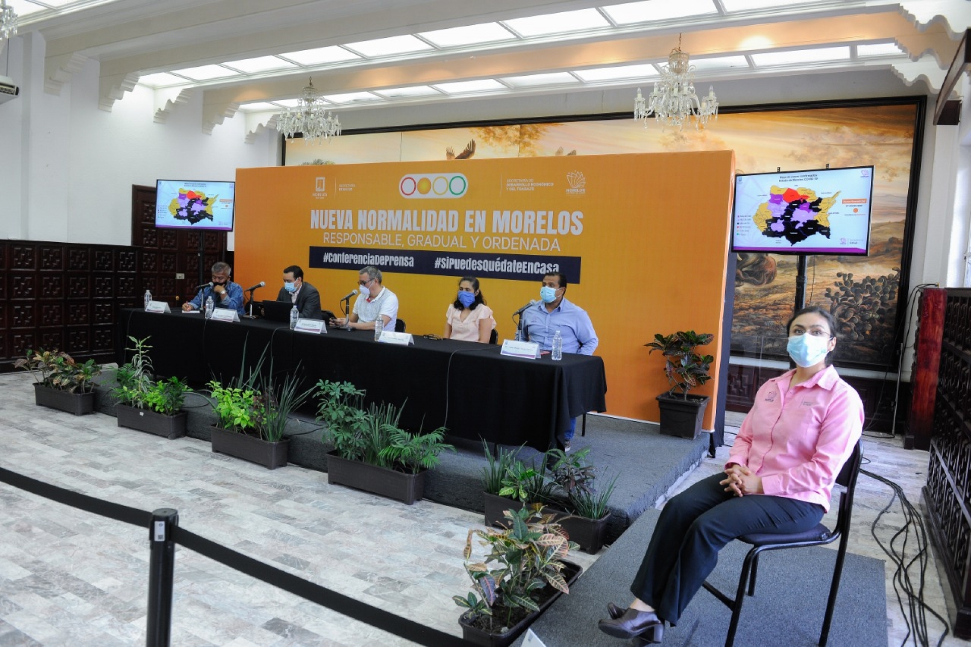 En Morelos, tres mil 702 casos confirmados acumulados de covid-19 y 790 decesos