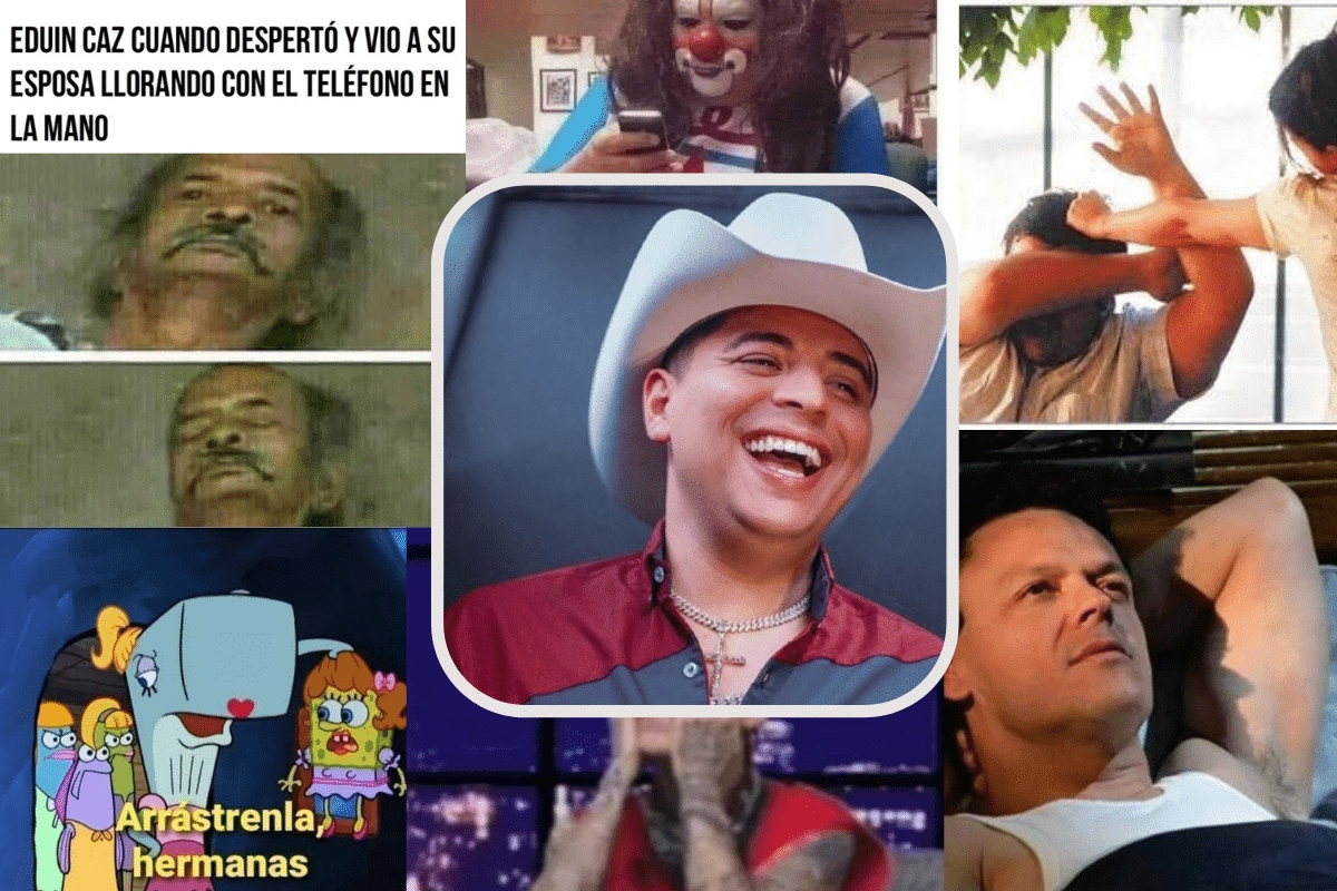 Los mejores memes de la supuesta "infidelidad" de Eduin Caz de Grupo Firme