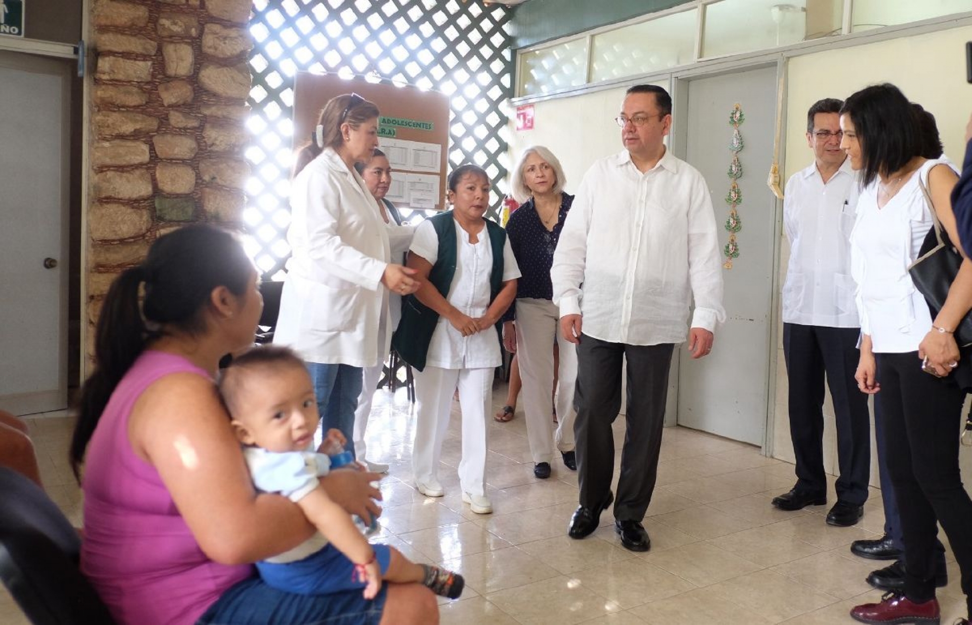 Supervisa director general del IMSS la prestación de servicios en unidades médicas rurales de Yucatán