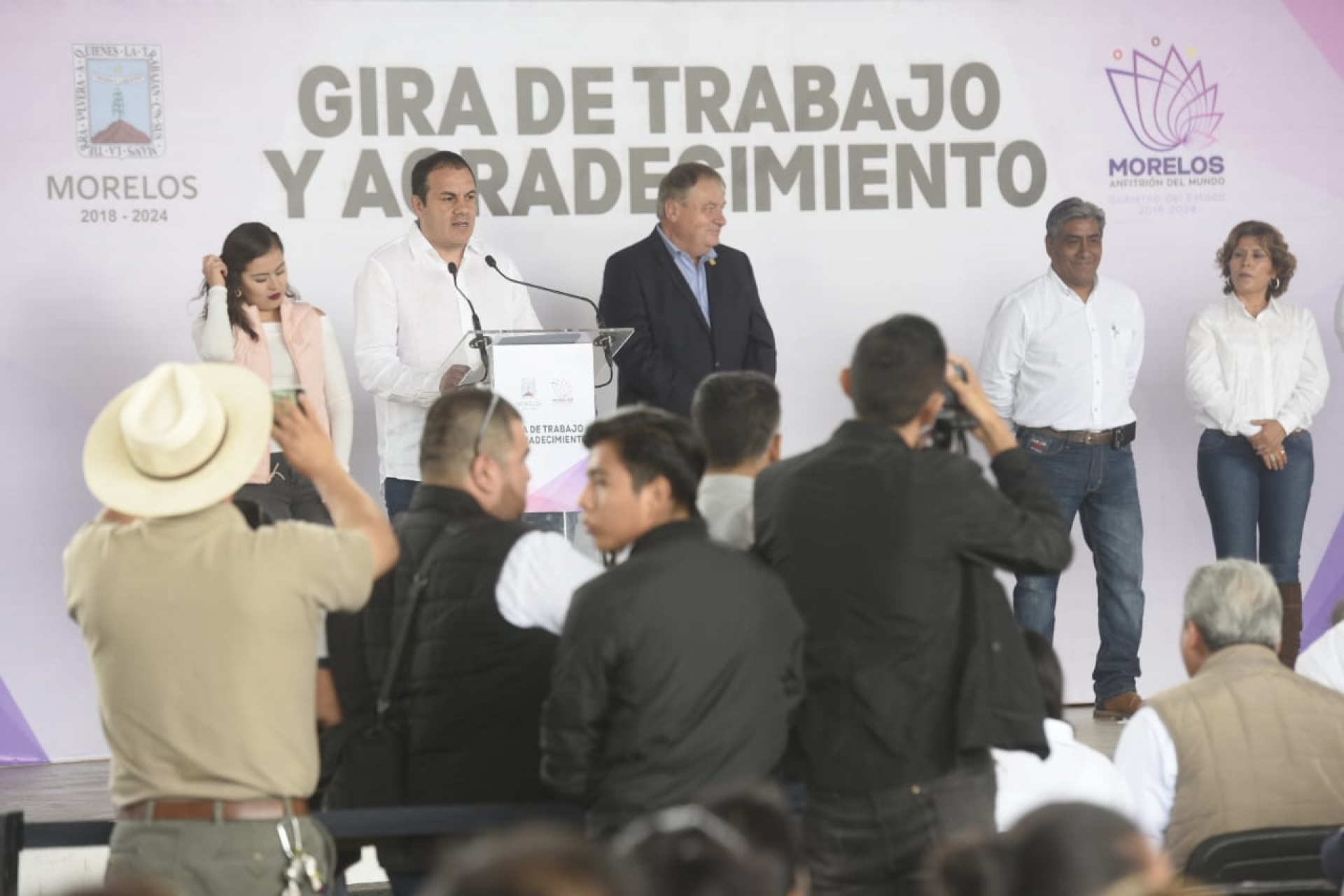 Efectúa gobernador gira de trabajo en Tlaquiltenango, Jojutla y Zacatepec