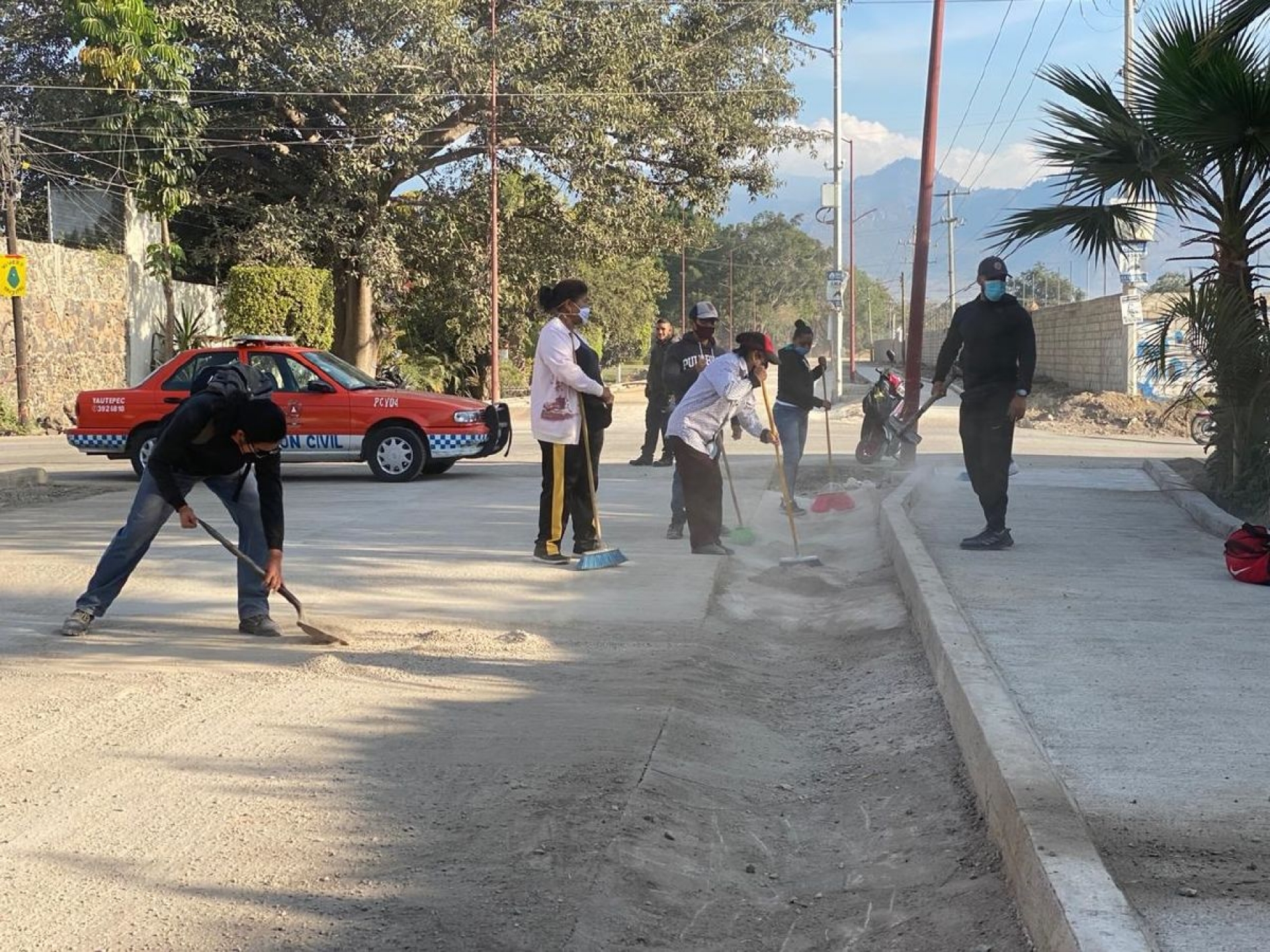 Realizan jornadas de trabajo comunitario en Yautepec