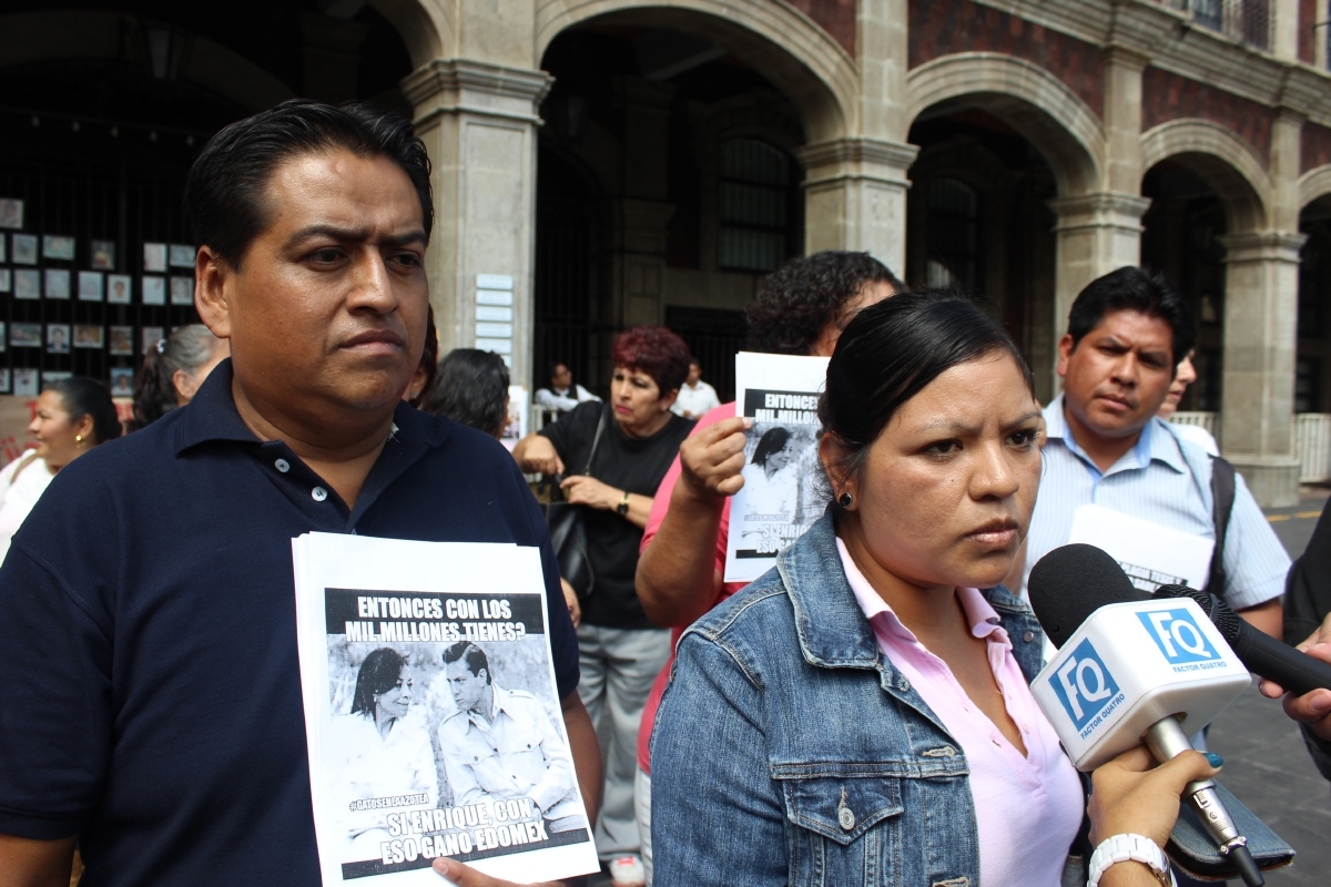 Se manifiesta el MMB contra el despido de maestros