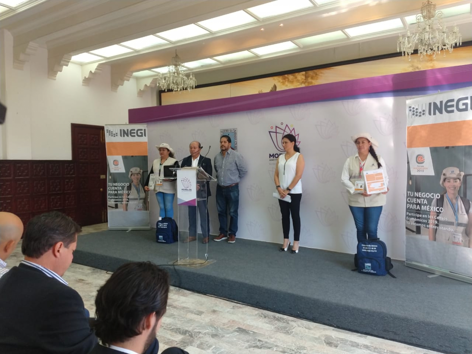 Anuncian realización de Censos Económicos 2019