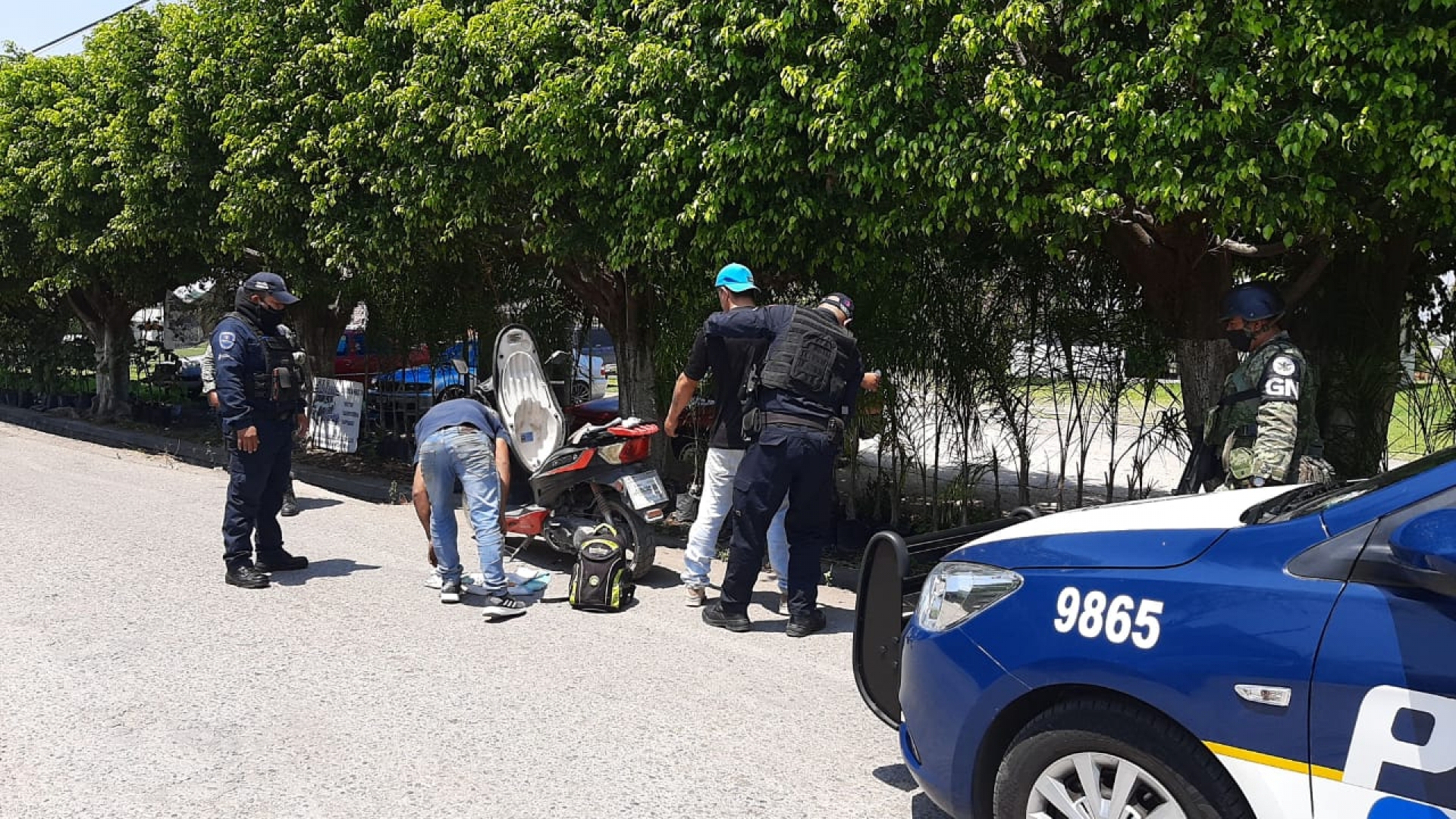 Mantienen patrullajes disuasivos en prevención del delito, en municipios de la entidad