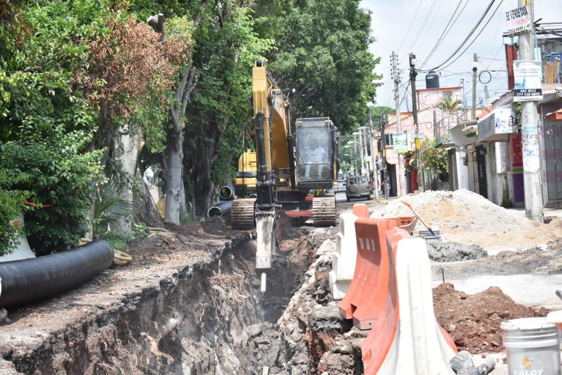 Inician trabajos de construcción de red de alcantarillado sanitario en Civac