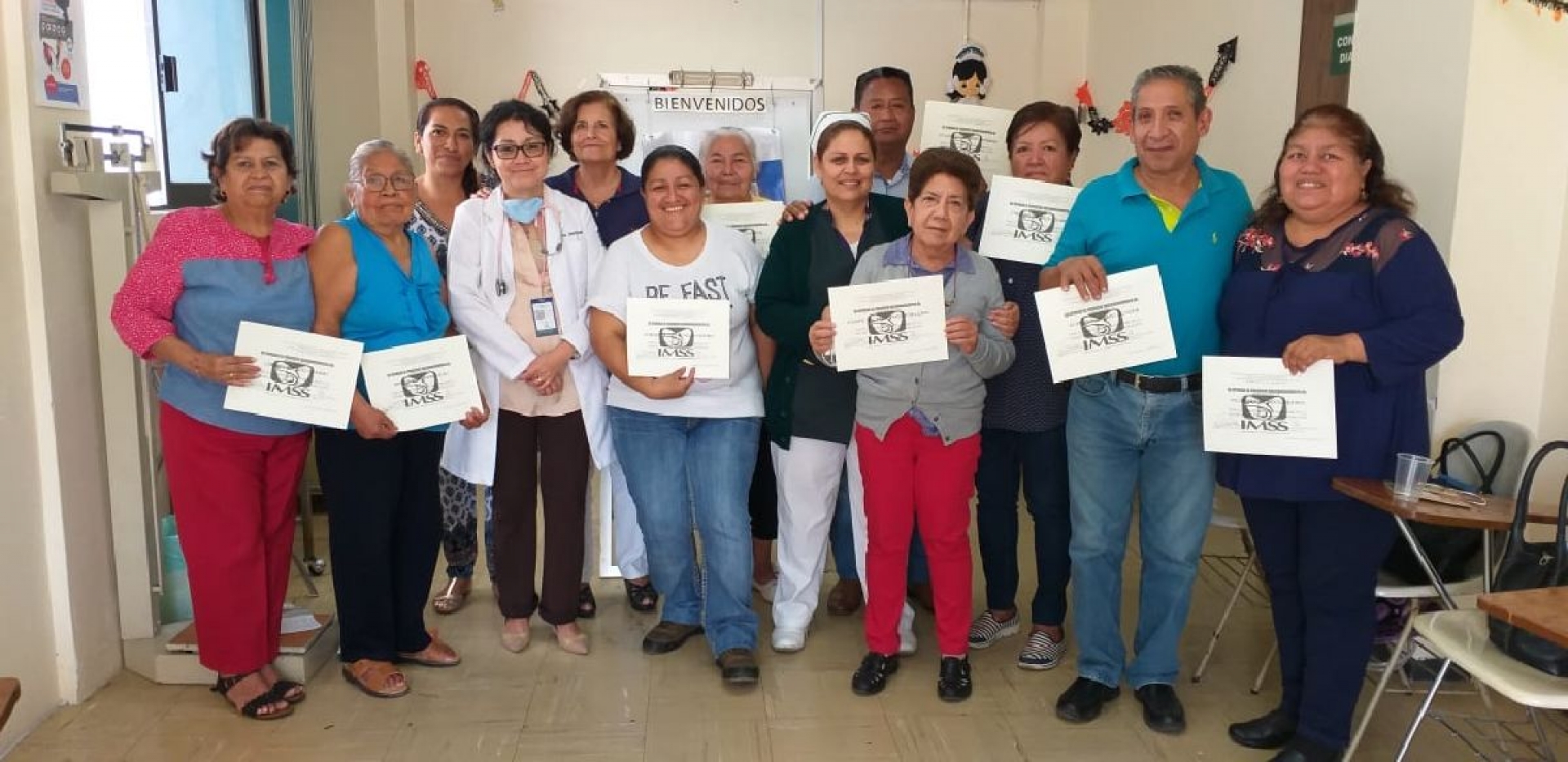Con el programa DiabetIMSS, los derechohabientes aprenden estilos saludables de vida