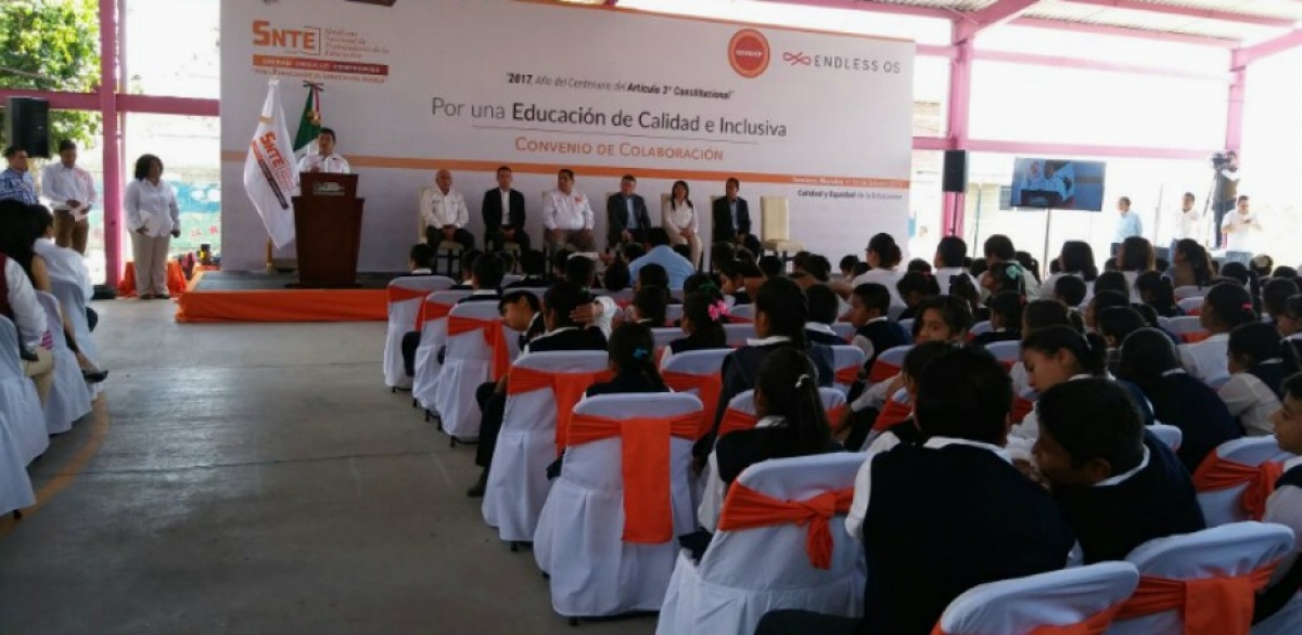 Firma SNTE convenio de colaboración, por una educación de calidad e inclusiva