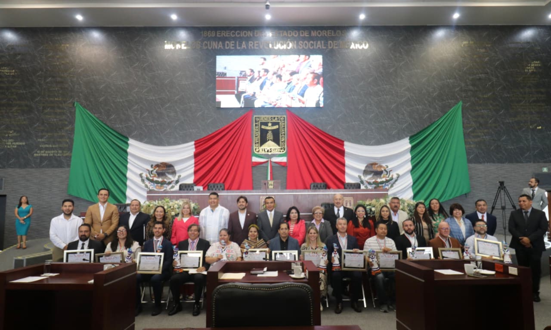 Entrega Congreso de Morelos el Reconocimiento al Mérito Turístico 'Primavera' 2025