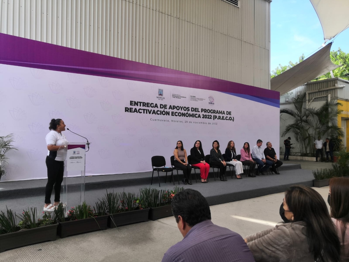 Entrega SDEyT 220 apoyos del 'Programa de Reactivación Económica 2022'