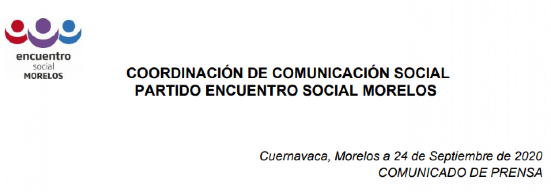 Exhorta dirigencia del PES a Marcos Zapotitla a separarse del grupo parlamentario