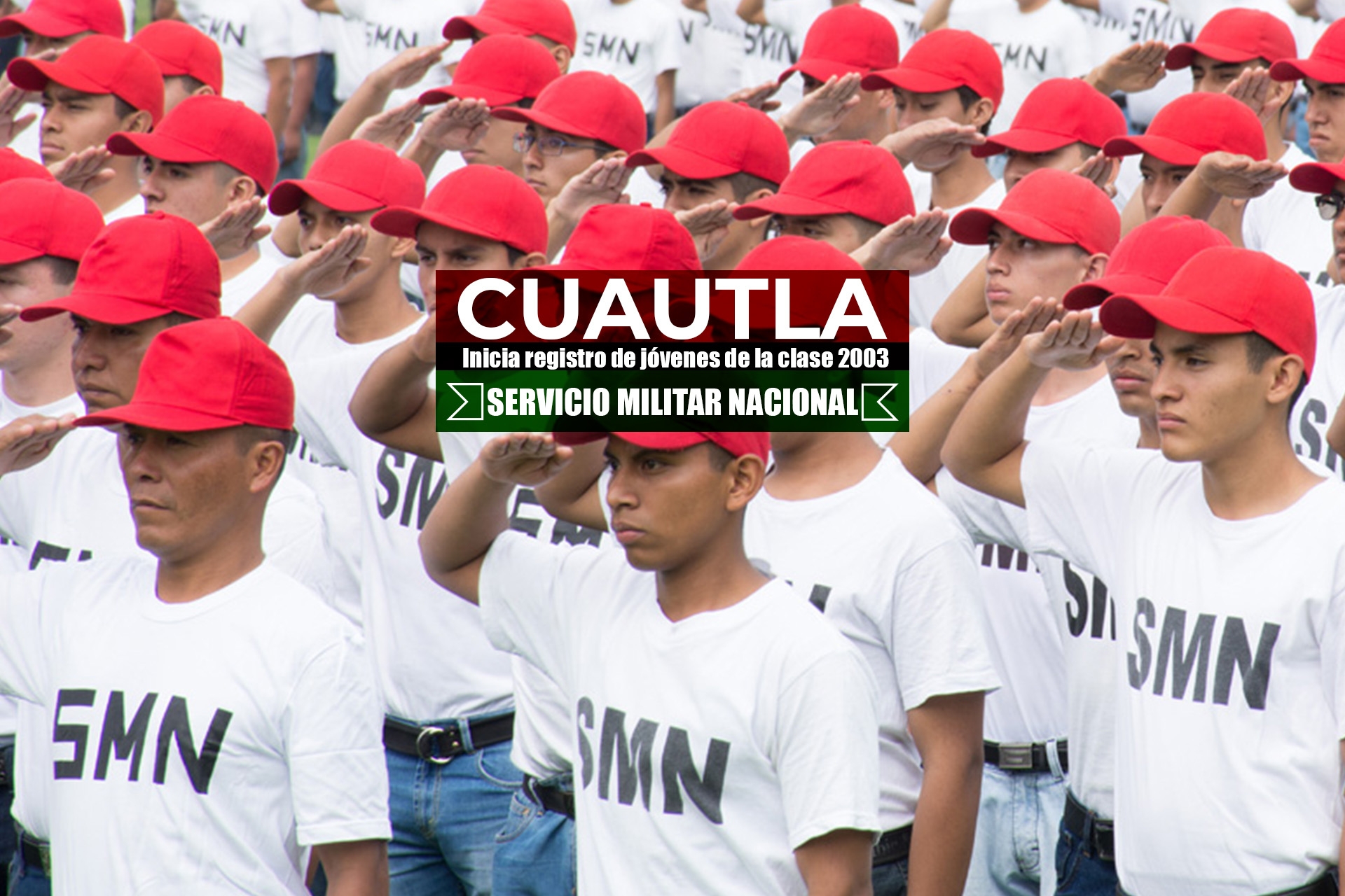 Inicia registro para el Servicio Militar
