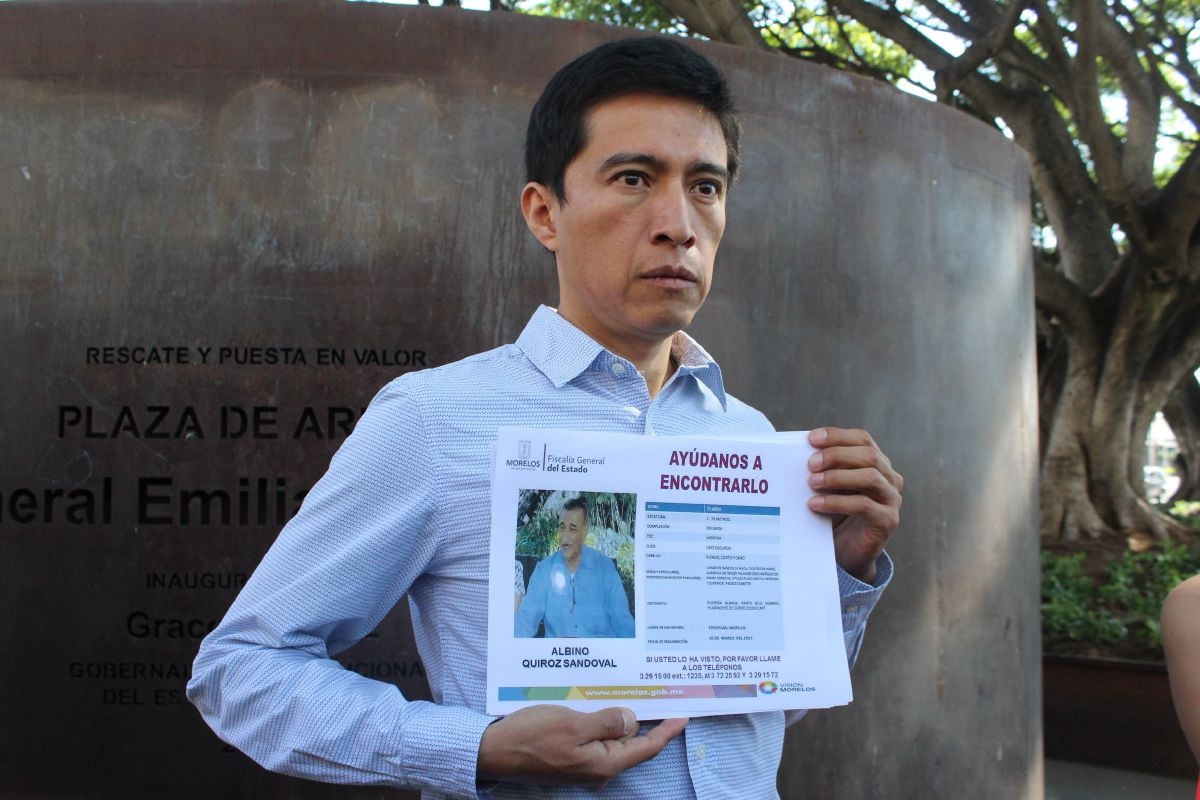Denuncian la desaparición de maestro jubilado, en Tepoztlán