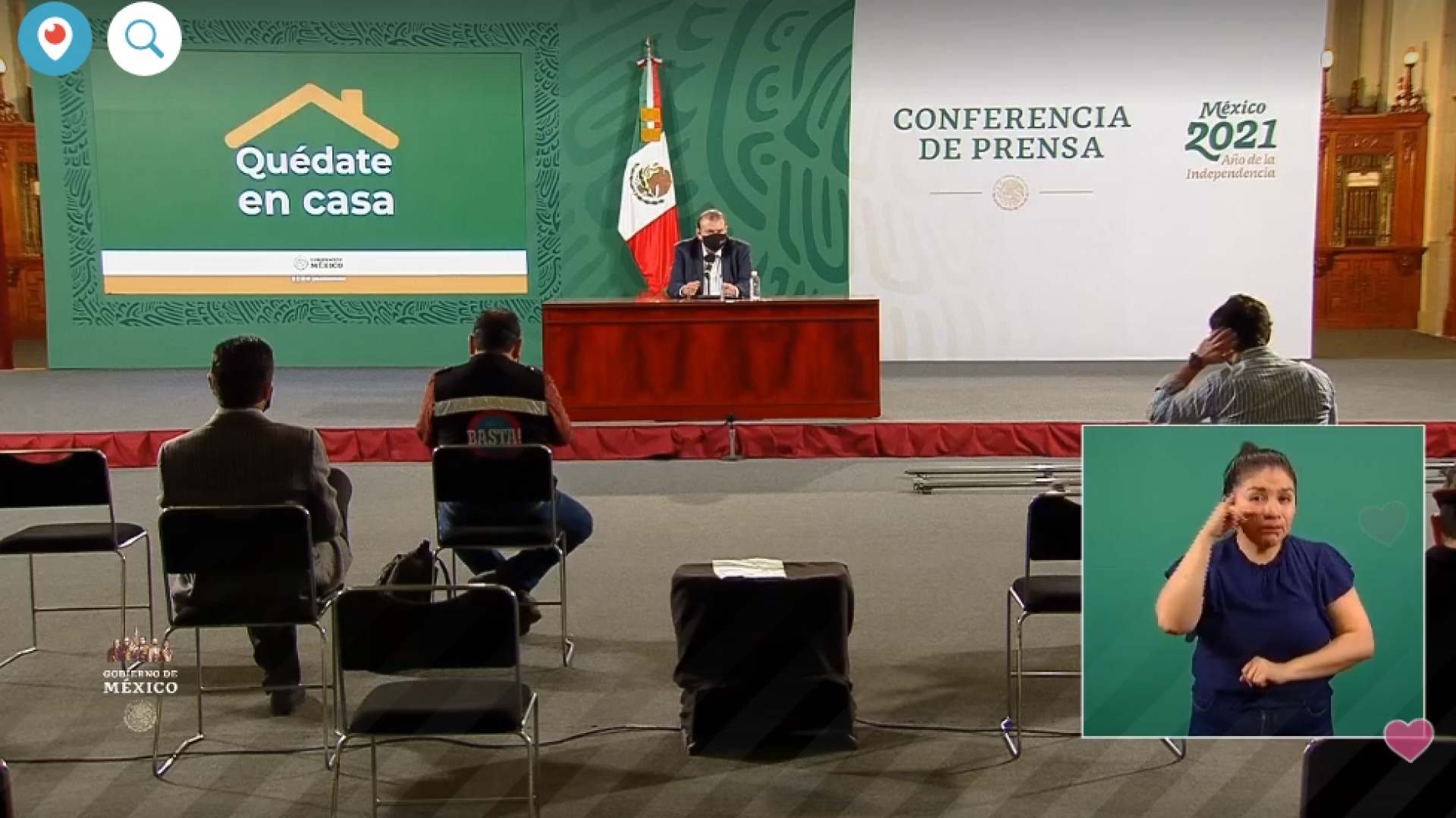 1,932,145 casos de covid-19 confirmados acumulados en México y 166,200 decesos